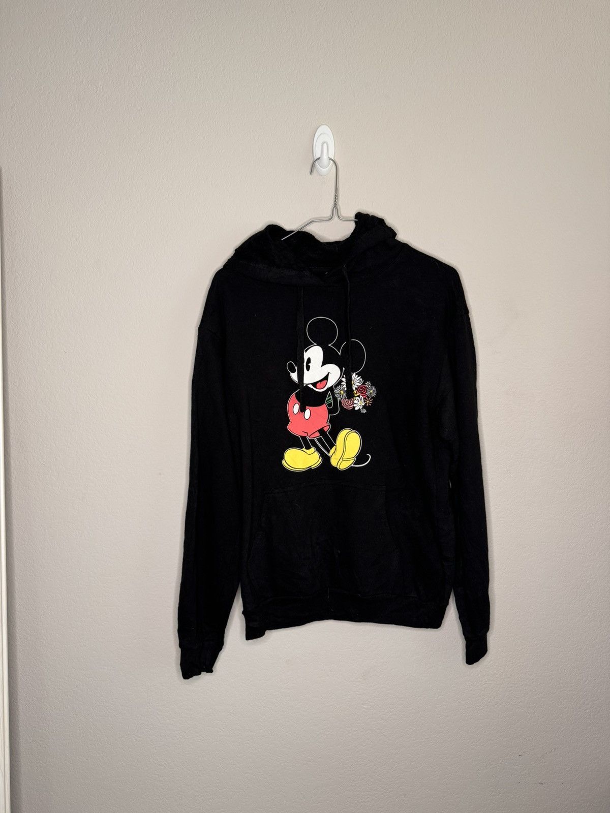 Disney × Mickey Mouse × Vintage Mickey Mouse Hoodie Embroidered Size US M / EU 48-50 / 2 - 1 Thumbnail