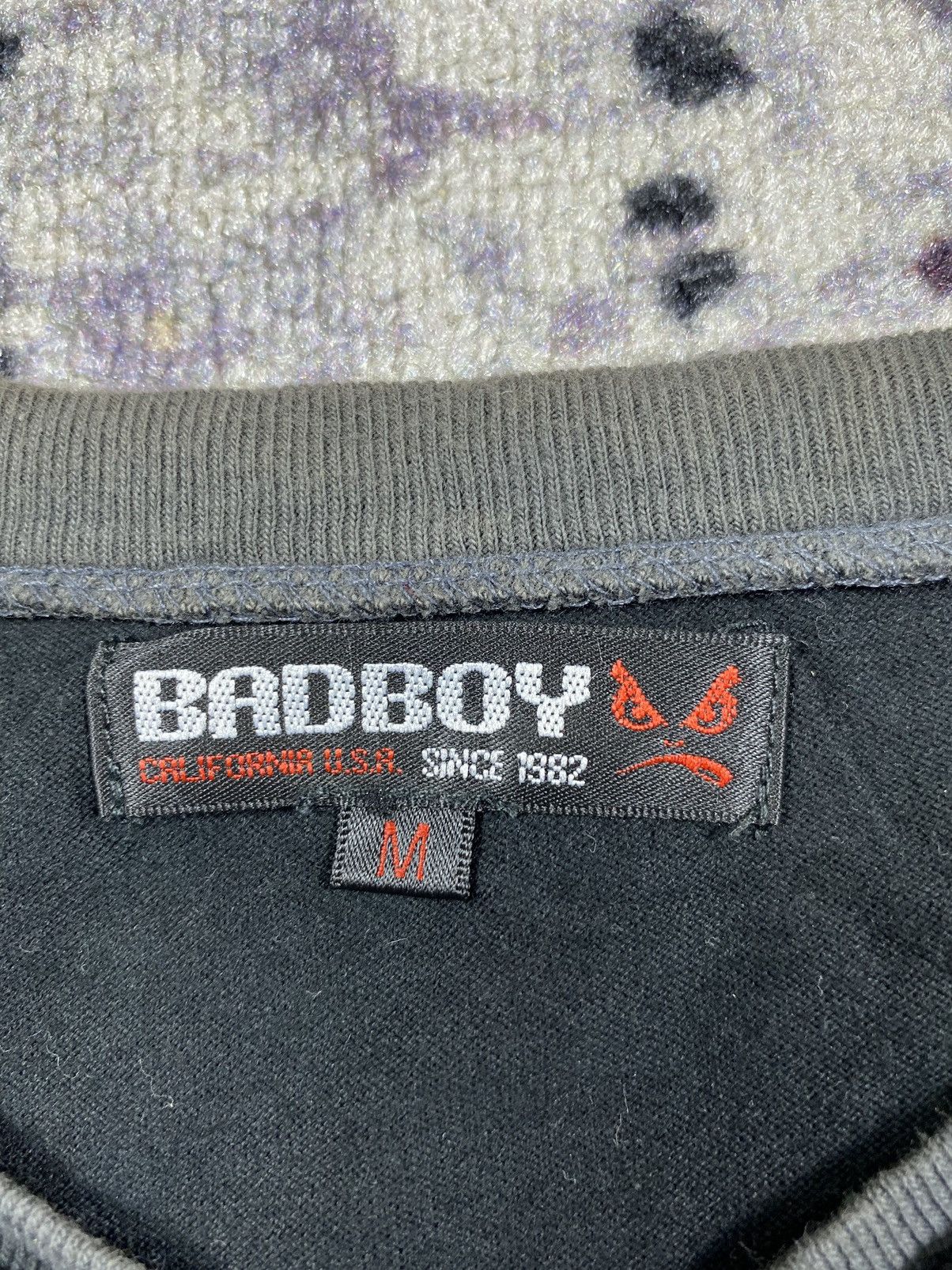 Japanese Brand BADBOY CALIFORNIA USA SINCE1982 POEM SHIRT PUNK STYLE Size US M / EU 48-50 / 2 - 4 Thumbnail