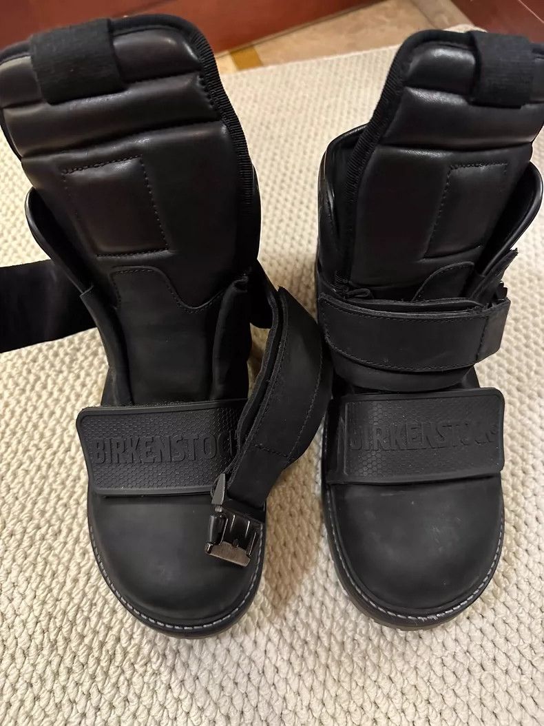 Rick Owens Rick Owens Black Hancock Rotterhiker Boots-dmc Size US 8.5 / EU 41-42 - 1 Thumbnail