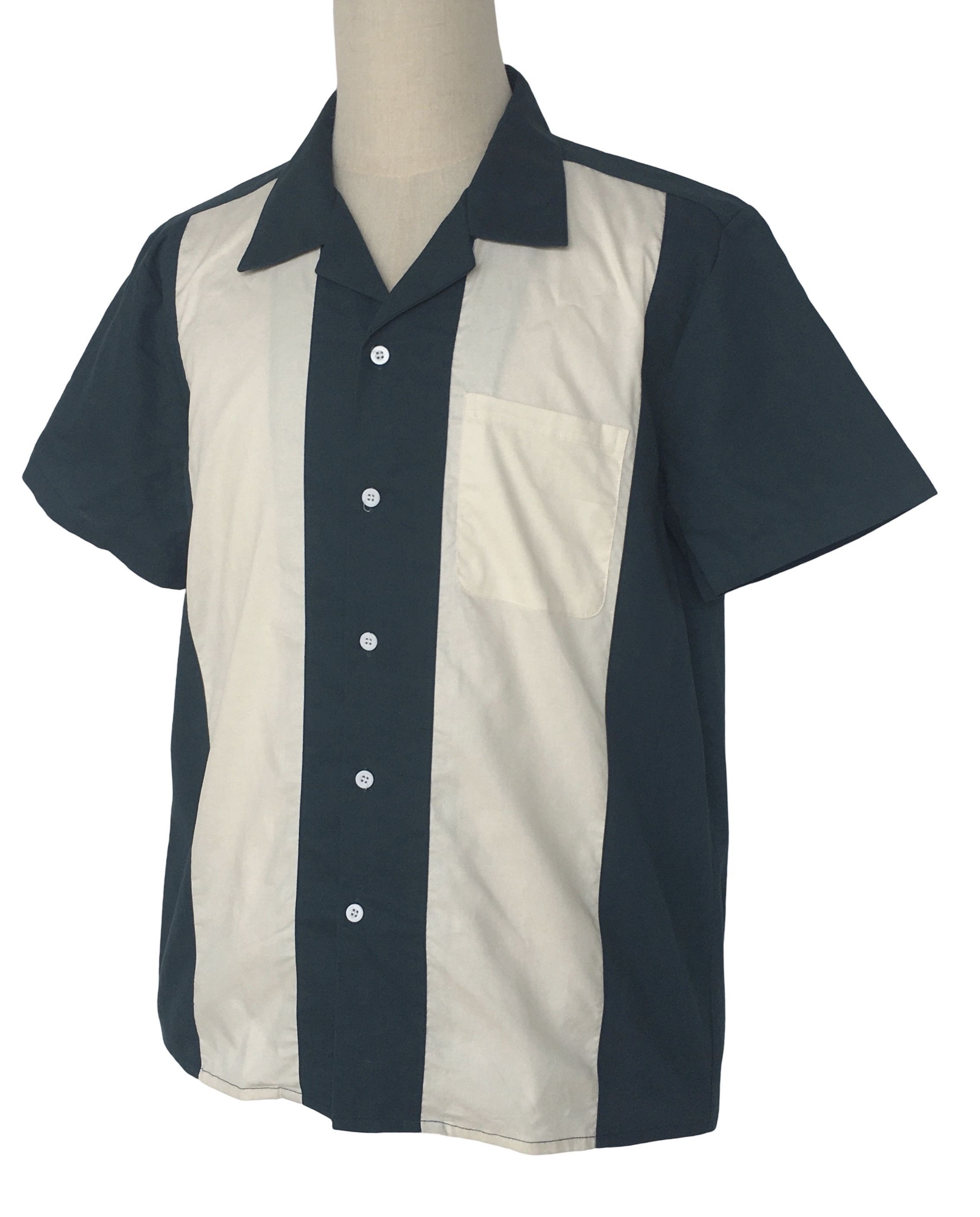 Other Vintage Style Western Shirts Bowling Shirts-teal Size US XL / EU 56 / 4 - 2 Thumbnail