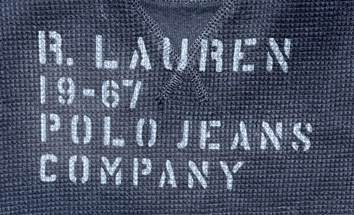 Polo Ralph Lauren × Vintage Vintage Polo Jeans Ralph Lauren Company Thermal Shirt size M Size US M / EU 48-50 / 2 - 2 Thumbnail