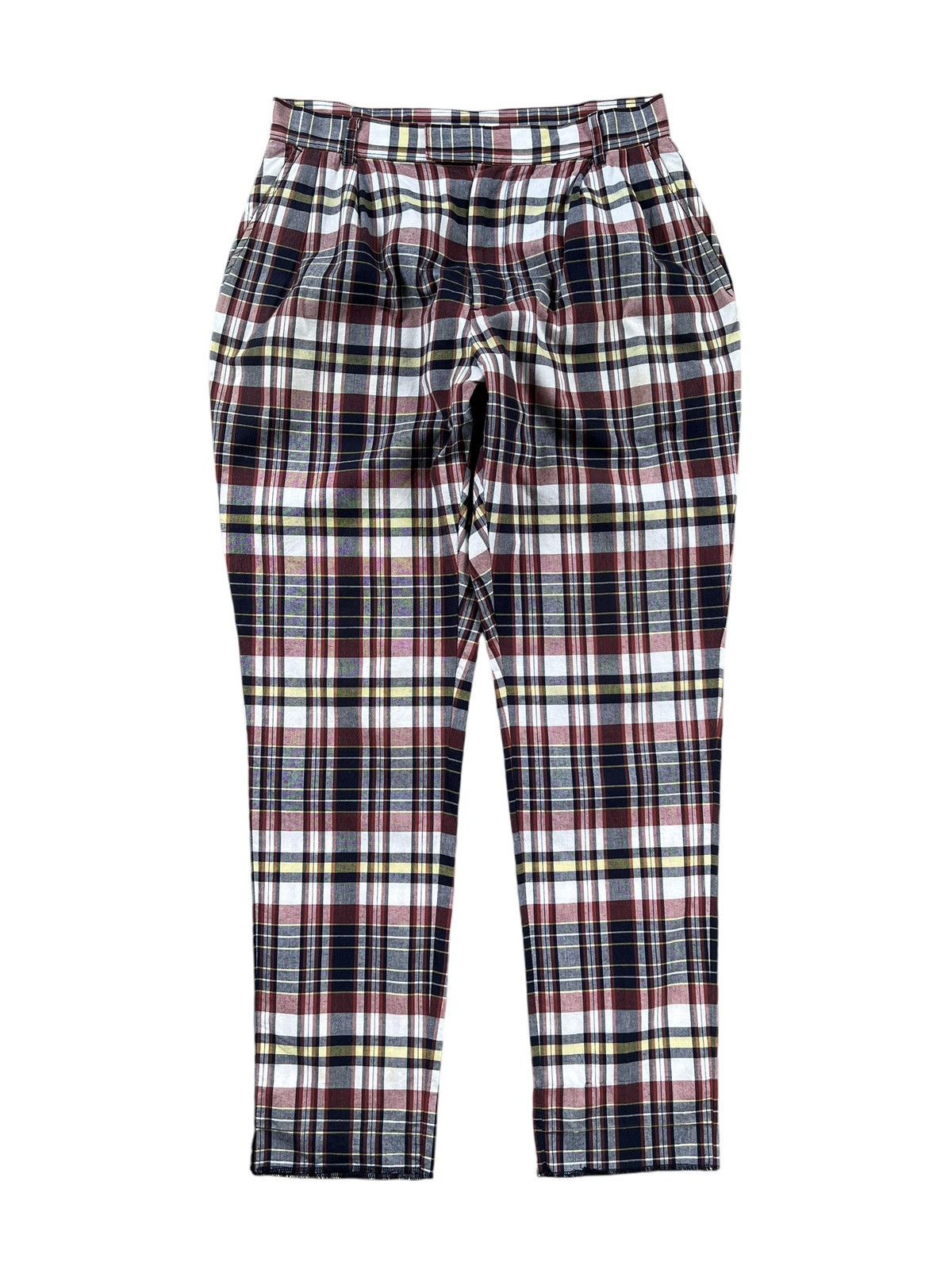 Japanese Brand × PHENOMENON Phenomenon SS2011 Plaid Pants Size US 30 / EU 46 - 1 Thumbnail