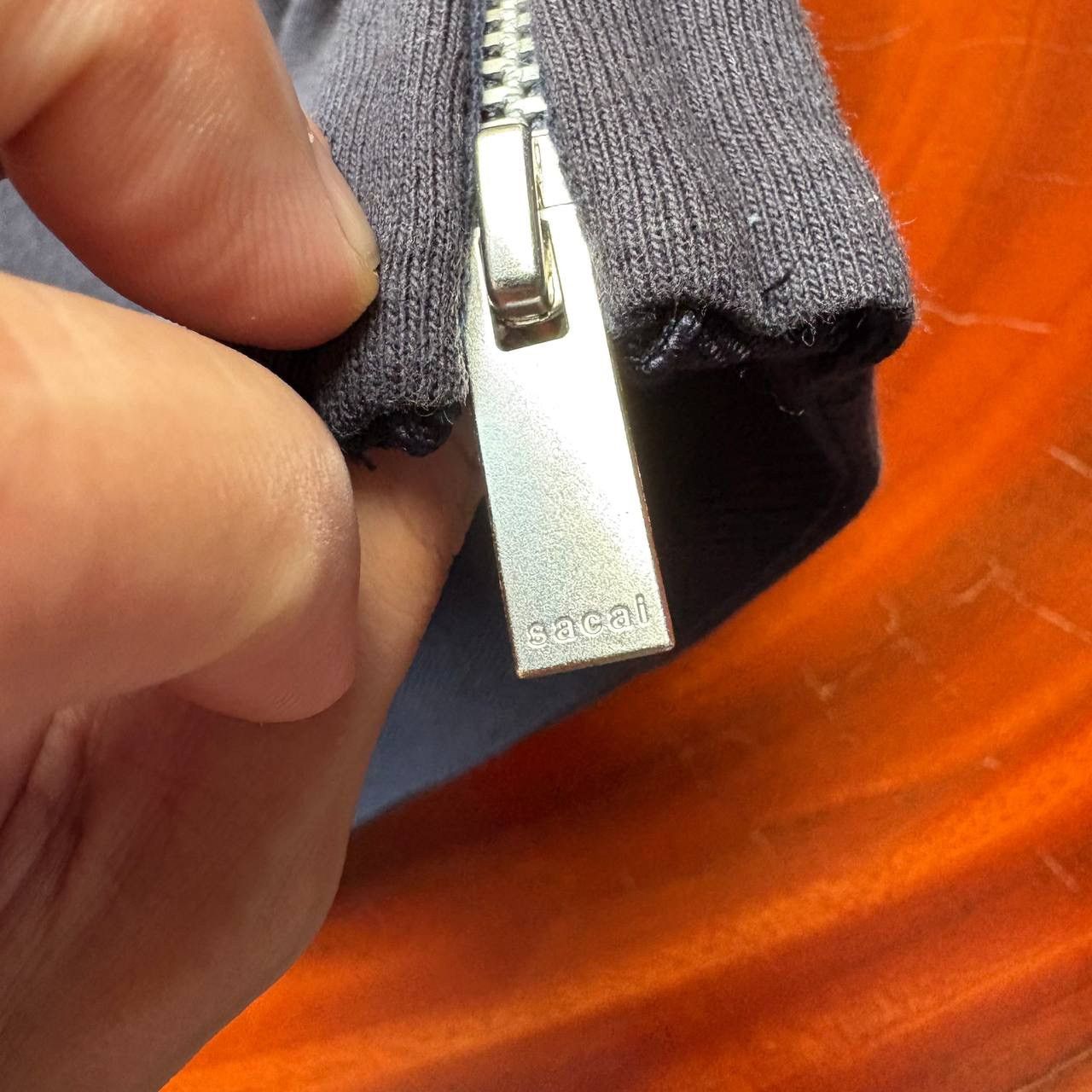 Sacai Sacai Garment Buckle Zipper Model 16-02858 Tee Size US M / EU 48-50 / 2 - 10 Thumbnail