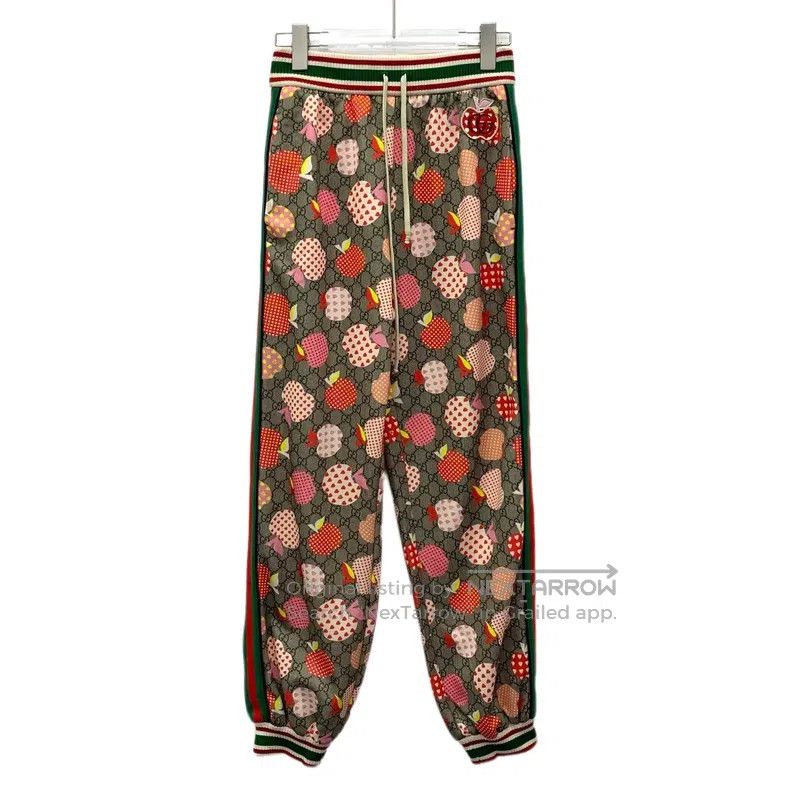 Gucci Gucci SizeXS Colour-blocked apple logo jacquard full-print Size 42" / US 20 - 1 Thumbnail