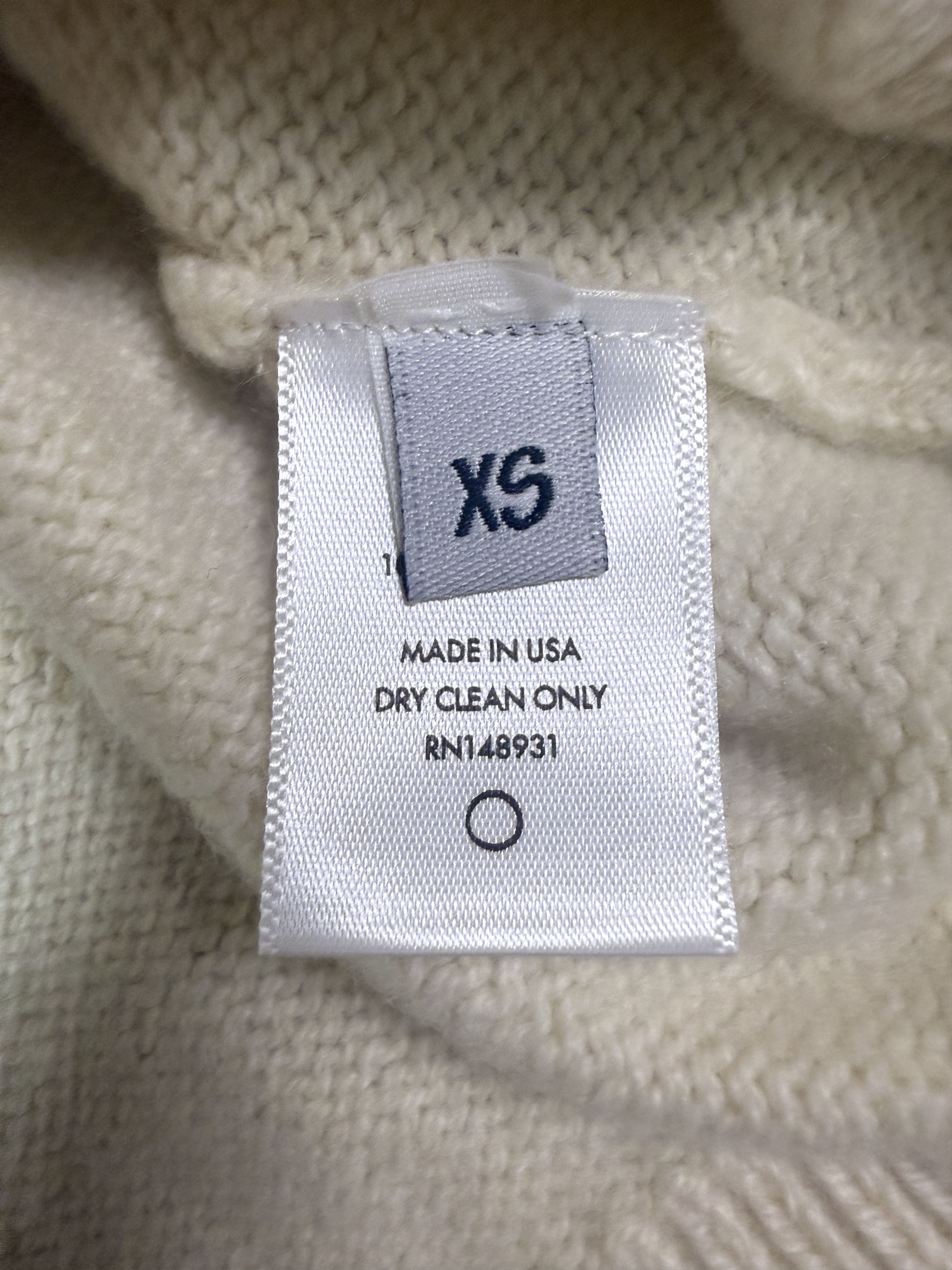 The Elder Statesman $1050 The Elder Statesman Simple Crew Cashmere Sweater Size XS / US 0-2 / IT 36-38 - 8 Thumbnail