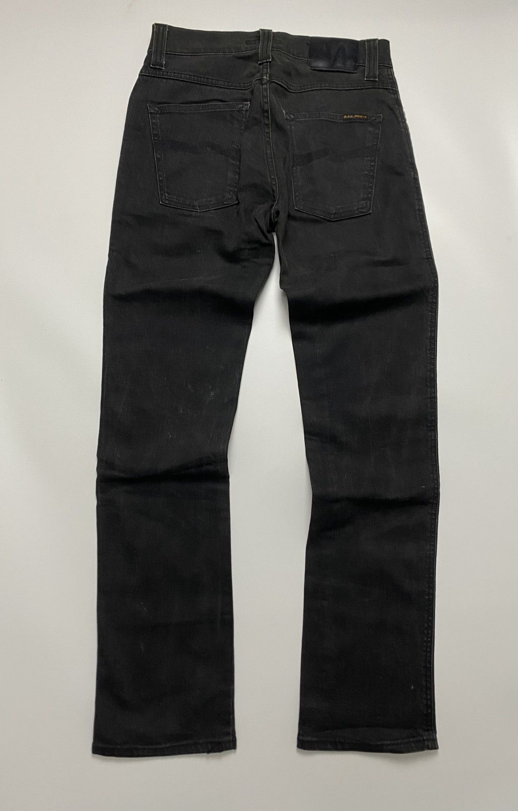 Nudie Jeans Vintage 2001 Nudie Jeans Slim Jim Dry Black Coated Size US 31 - 6 Thumbnail