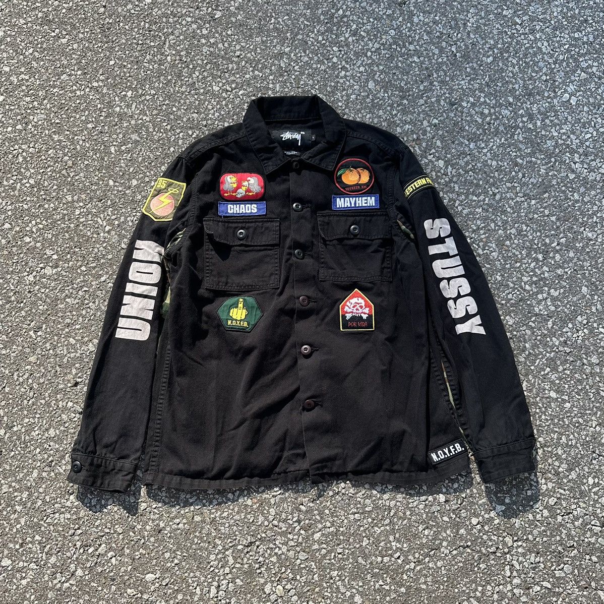 Stussy × Vintage Vintage Rare Stussy Jacket Size US L / EU 52-54 / 3 - 1 Thumbnail