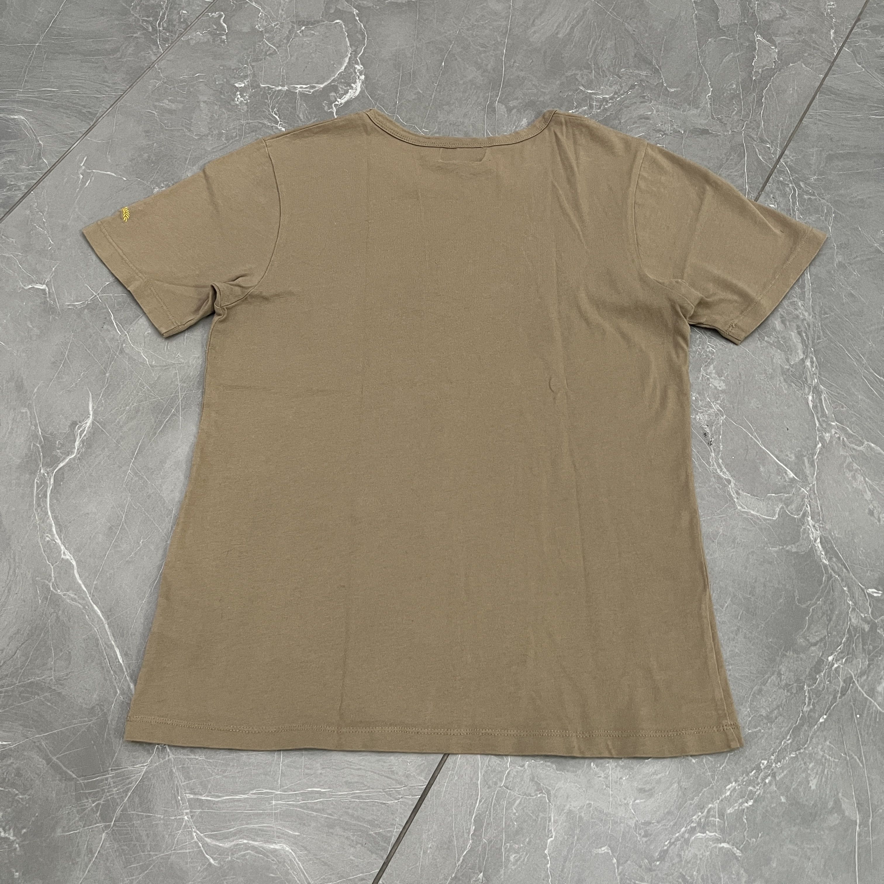 Evisu EVISU DONNA Camo Seagull Logo Beige Tee Size S / US 4 / IT 40 - 4 Thumbnail