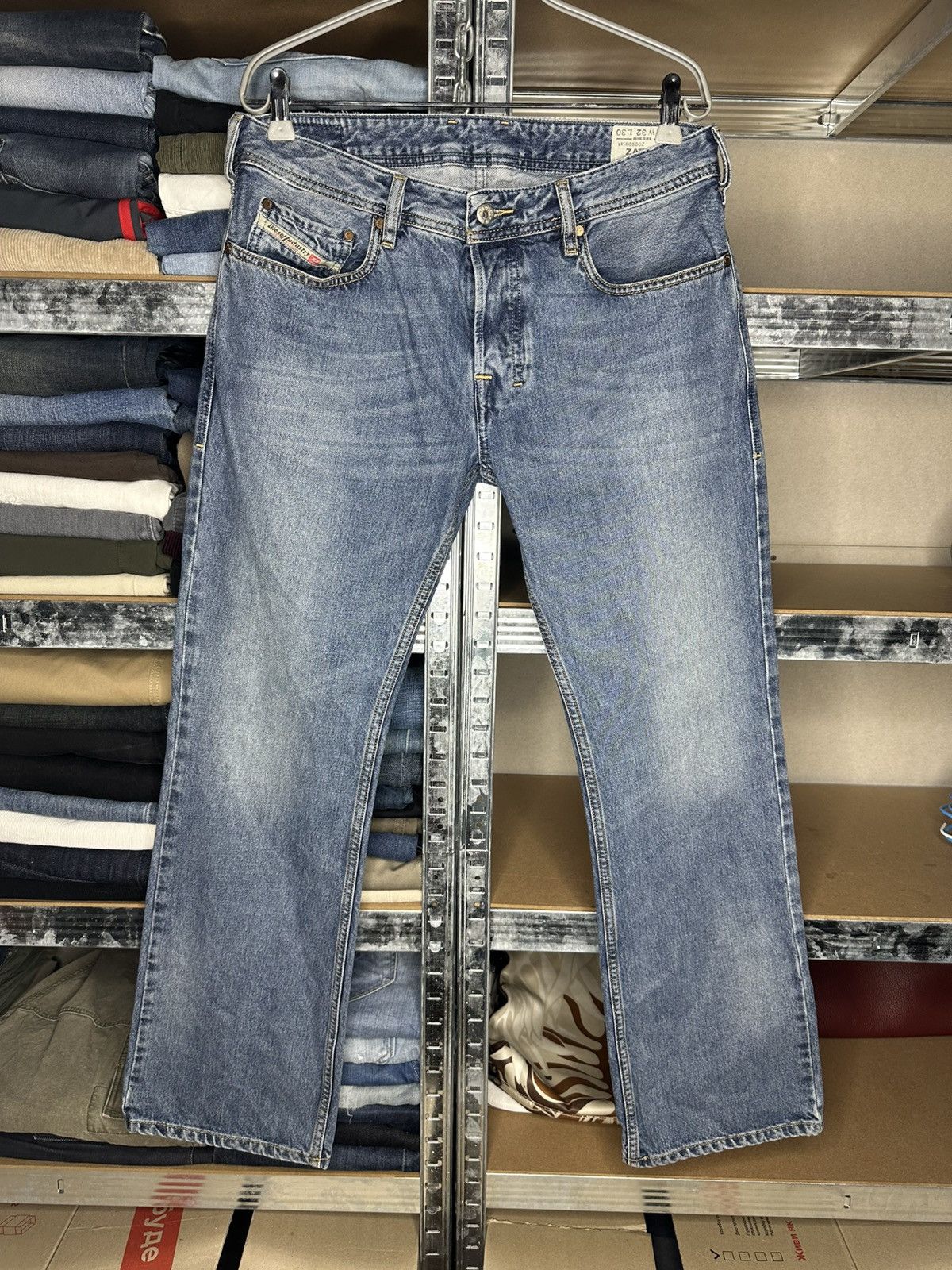 Diesel Diesel Industry Zatiny Regular Bootcut Denim Jeans W32 L30 Size US 32 / EU 48 - 1 Thumbnail