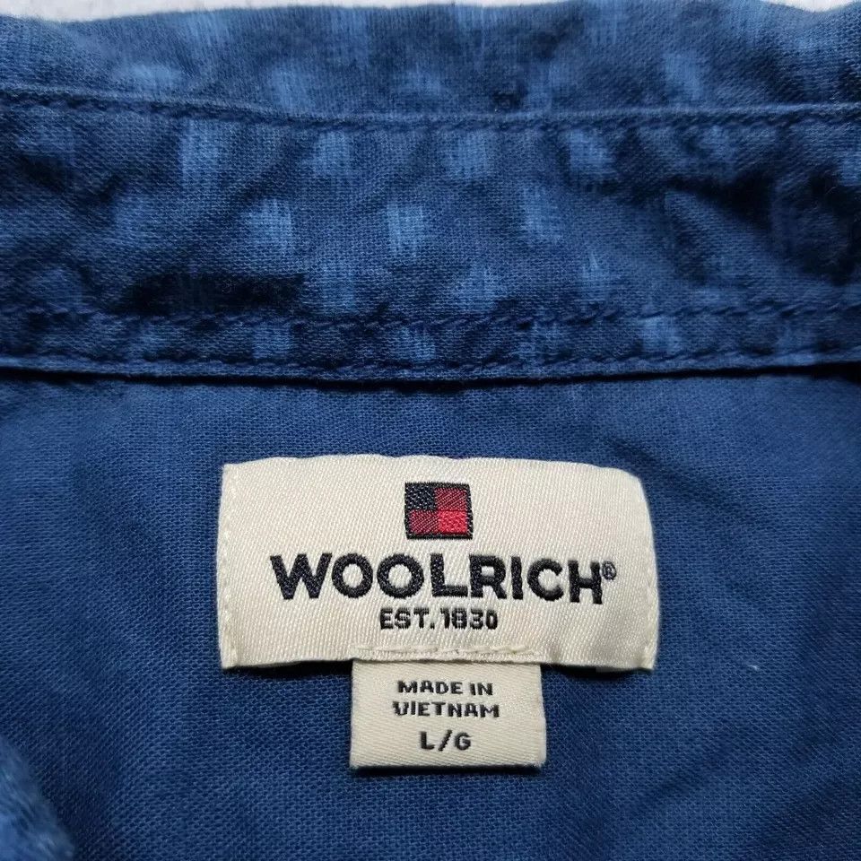 Other Woolrich Shirt Mens Large Short Sleeve Pockets Cotton Size US L / EU 52-54 / 3 - 5 Thumbnail
