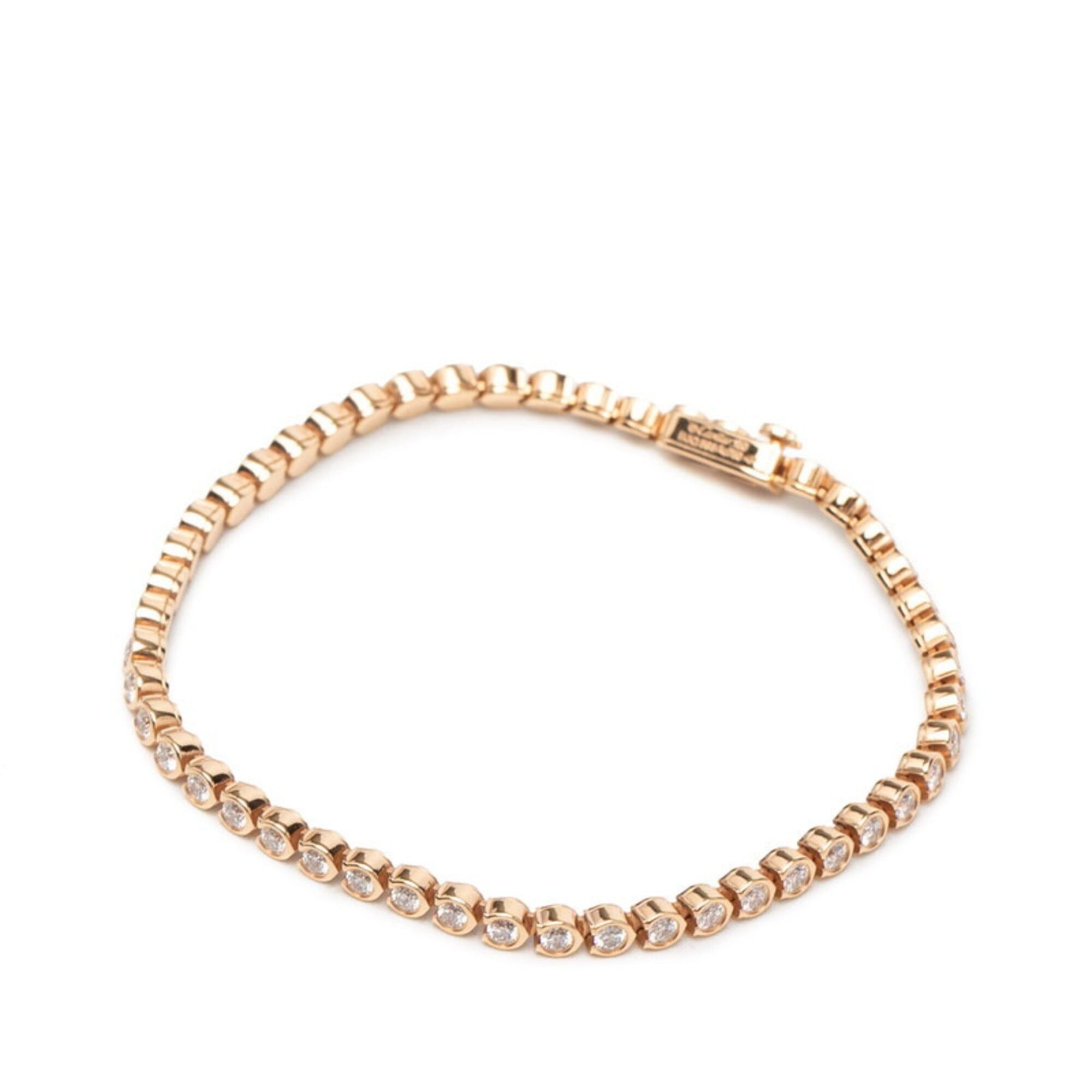 Cartier Cartier CRN6703315 18KPG Pink Gold Au750 Diamond Essential C de Bracelet for Women CARTIER Size ONE SIZE - 1 Thumbnail
