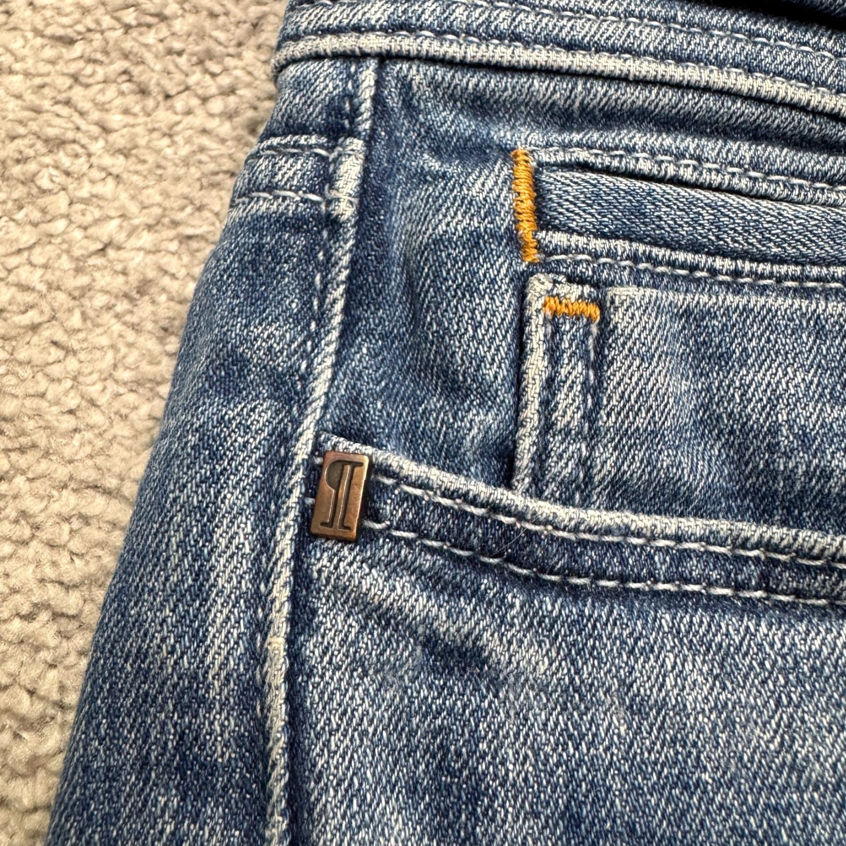 Vintage Pilcro And The Letterpress Hyphen Denim Jeans Womens 26 Blue Medium Wash Casual City Streetwear Size 26" / US 2 / IT 38 - 5 Thumbnail