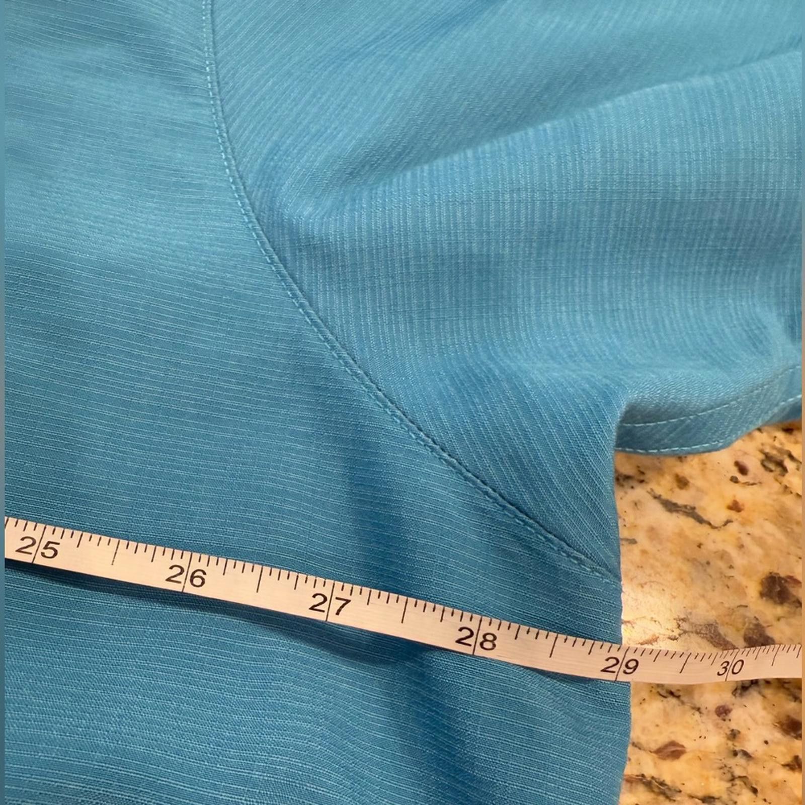 David Taylor David Taylor teal blue short sleeve button up shirt SZ 3XL Size US XXL / EU 58 / 5 - 8 Thumbnail