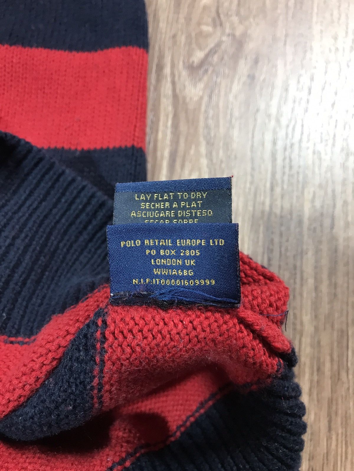 Polo Ralph Lauren × Vintage Vintage Polo Jeans Company Knit Sweater Size US L / EU 52-54 / 3 - 9 Thumbnail