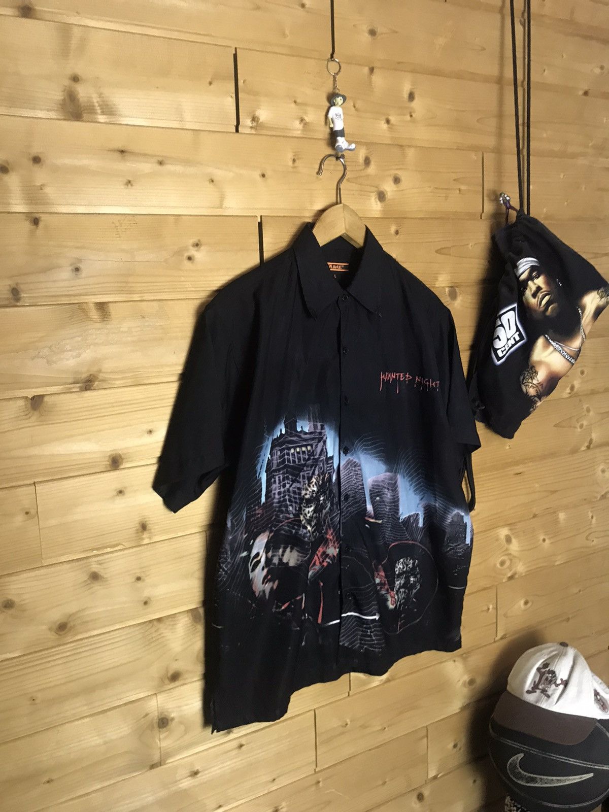 Vintage Vintage Haunted Night shirt Size US L / EU 52-54 / 3 - 1 Thumbnail