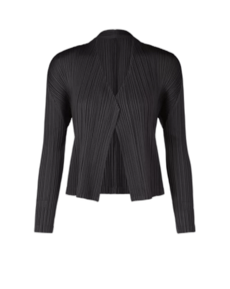 Issey Miyake Issey Miyake Black Cardigan Jacket New Condition Size M / US 6-8 / IT 42-44 - 1 Thumbnail