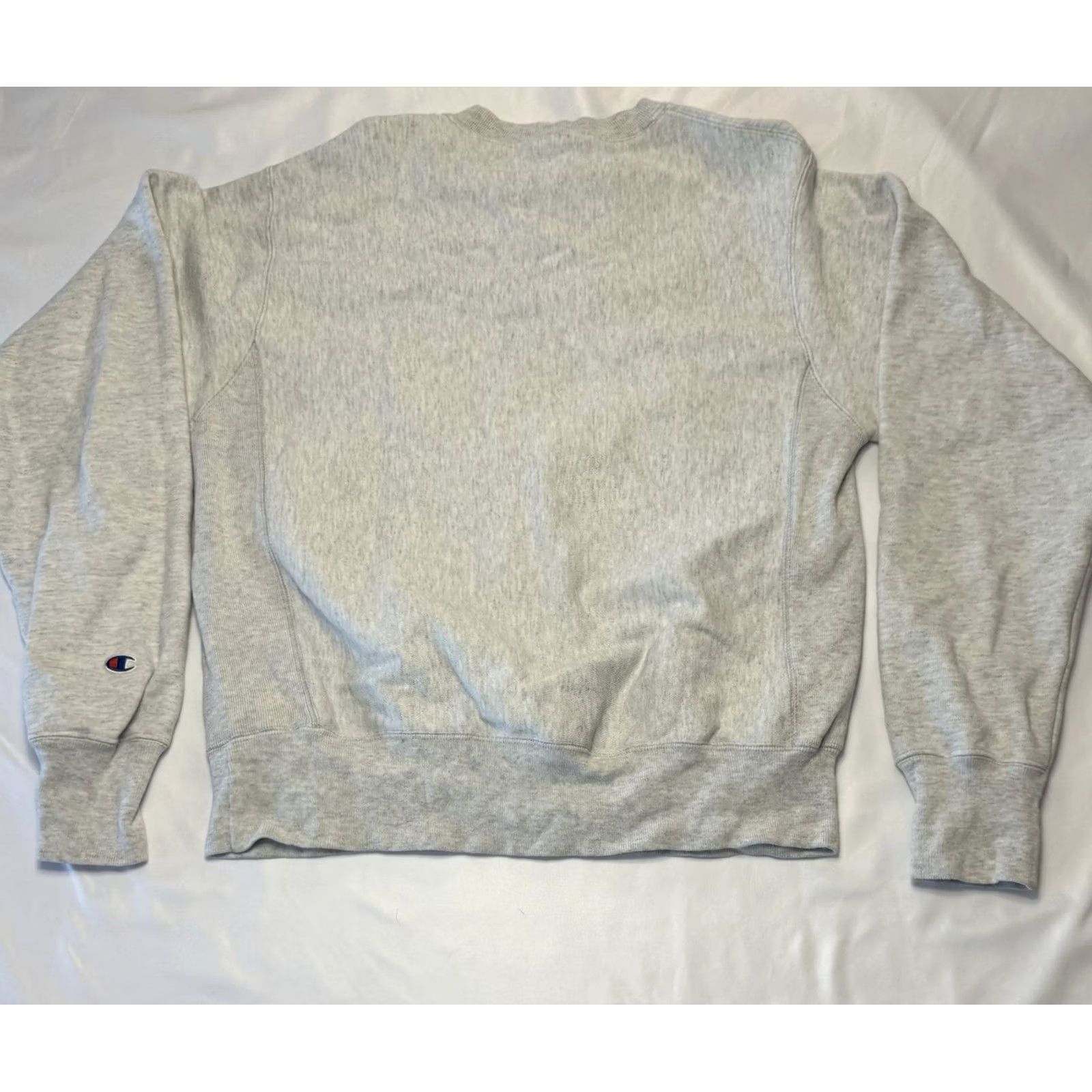 Champion Champion Reverse Weave Pullover Crewneck Sweatshirt Mens Small Gray Reversible 90s Gym Training Regular Fit Sweatshirt Size US S / EU 44-46 / 1 - 8 Thumbnail