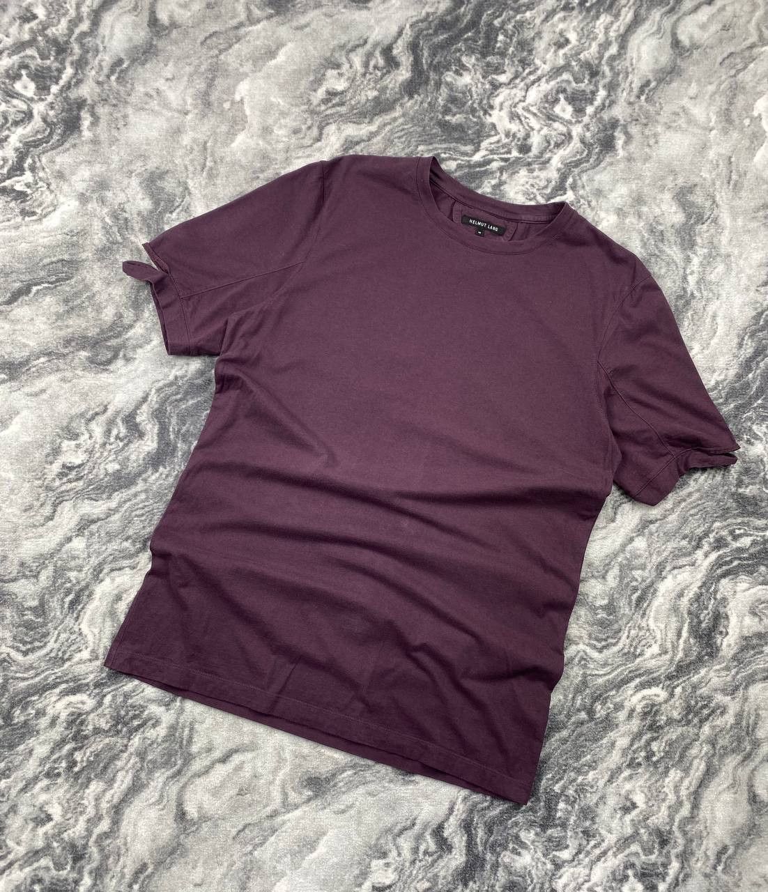 Helmut Lang Helmut Lang T Shirt Men Size M Purple Size US M / EU 48-50 / 2 - 1 Thumbnail