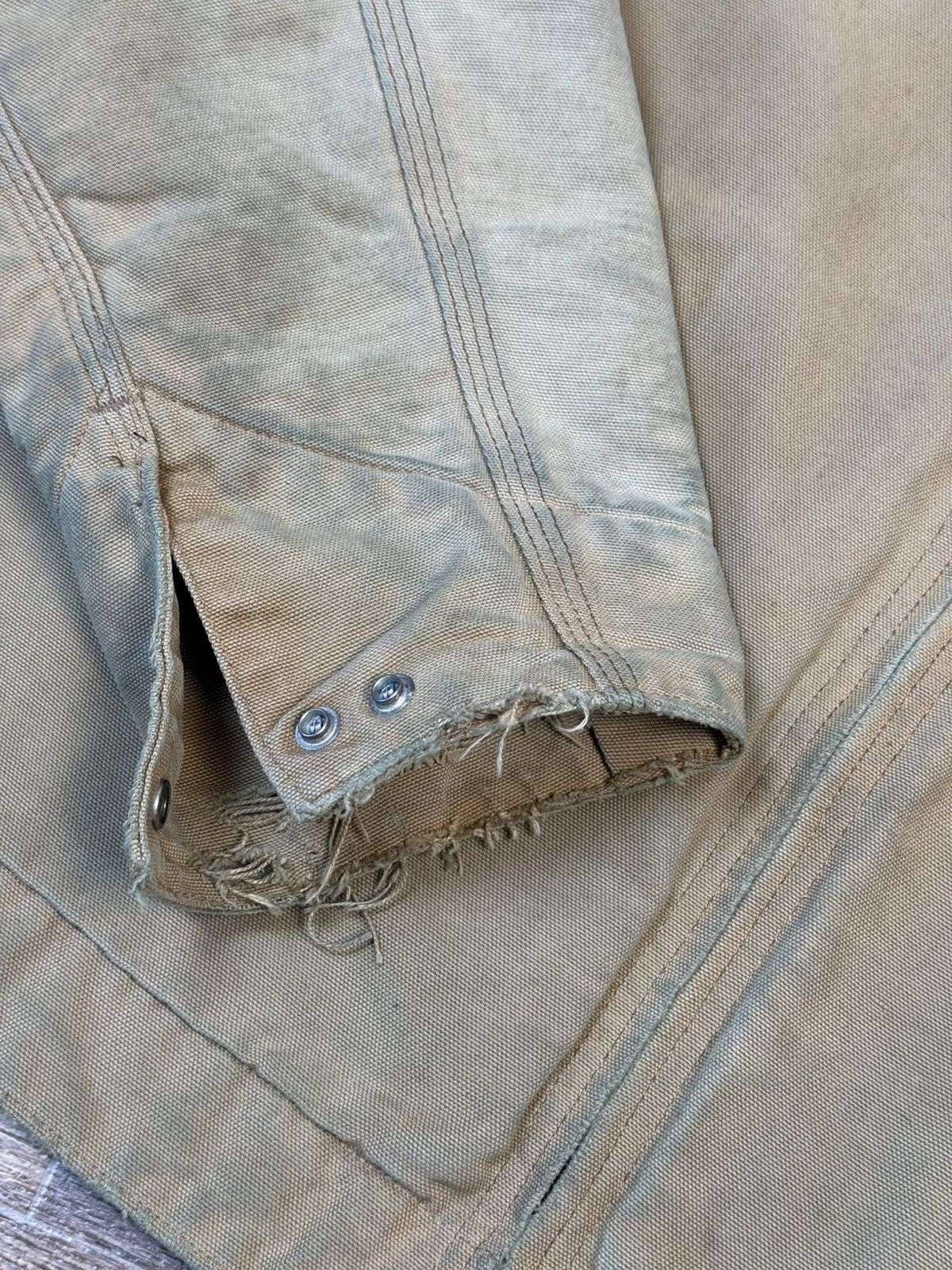 Carhartt × Vintage 90’s Vintage Carhartt Brown Detroit Blanket Lined Jacket Size US L / EU 52-54 / 3 - 12 Thumbnail