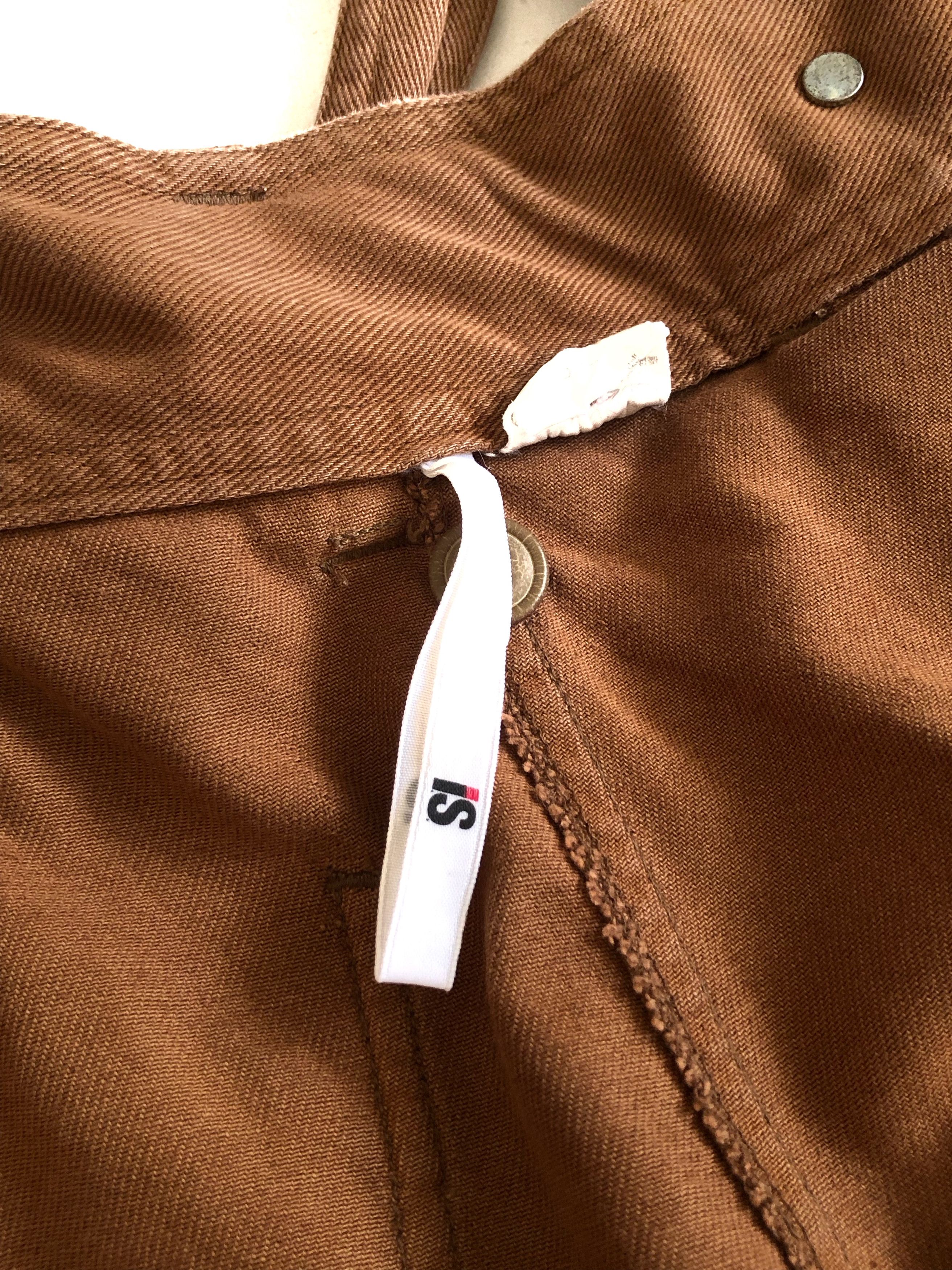 Issey Miyake ARCHIVE🔥80’S I.S. 2-WAYS 8-POCKETS WRAP OVERALL Size 33" - 13 Thumbnail