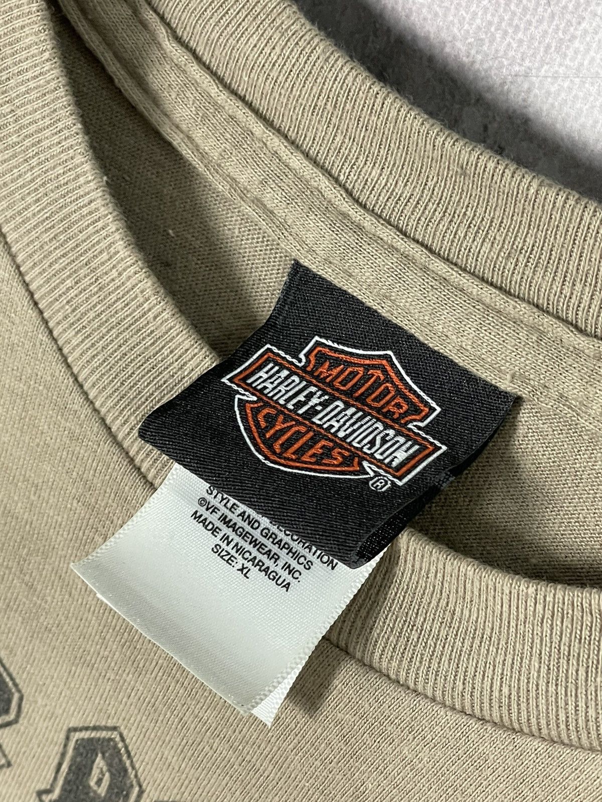 Vintage Vintage Y2K Harley Davidson Punk Long Sleeve Shirt Grunge Size US XL / EU 56 / 4 - 14 Thumbnail