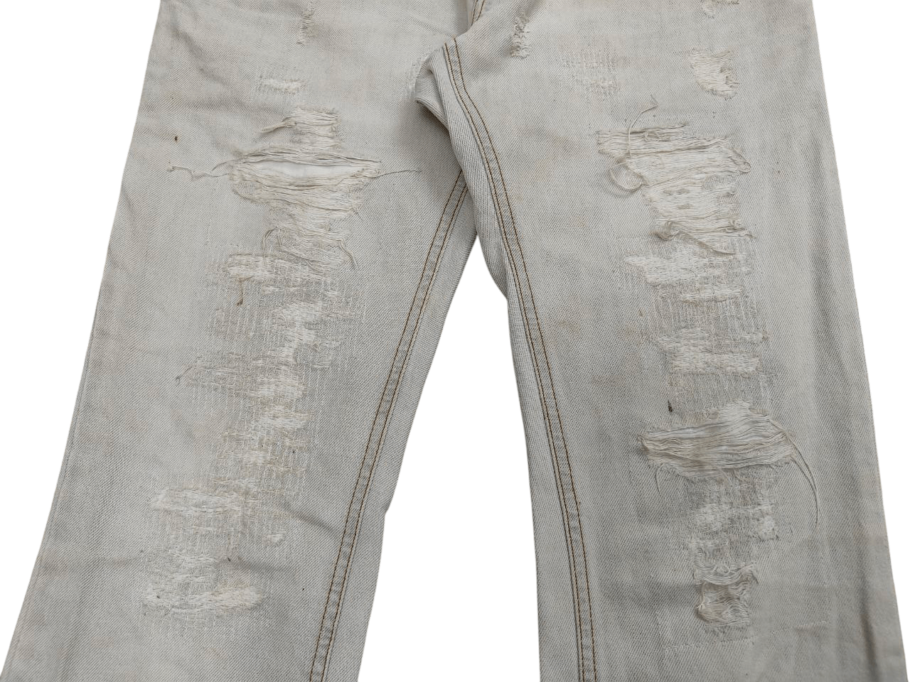 Dolce & Gabbana Dolce & Gabbana Distressed Denim Size US 33 - 3 Thumbnail