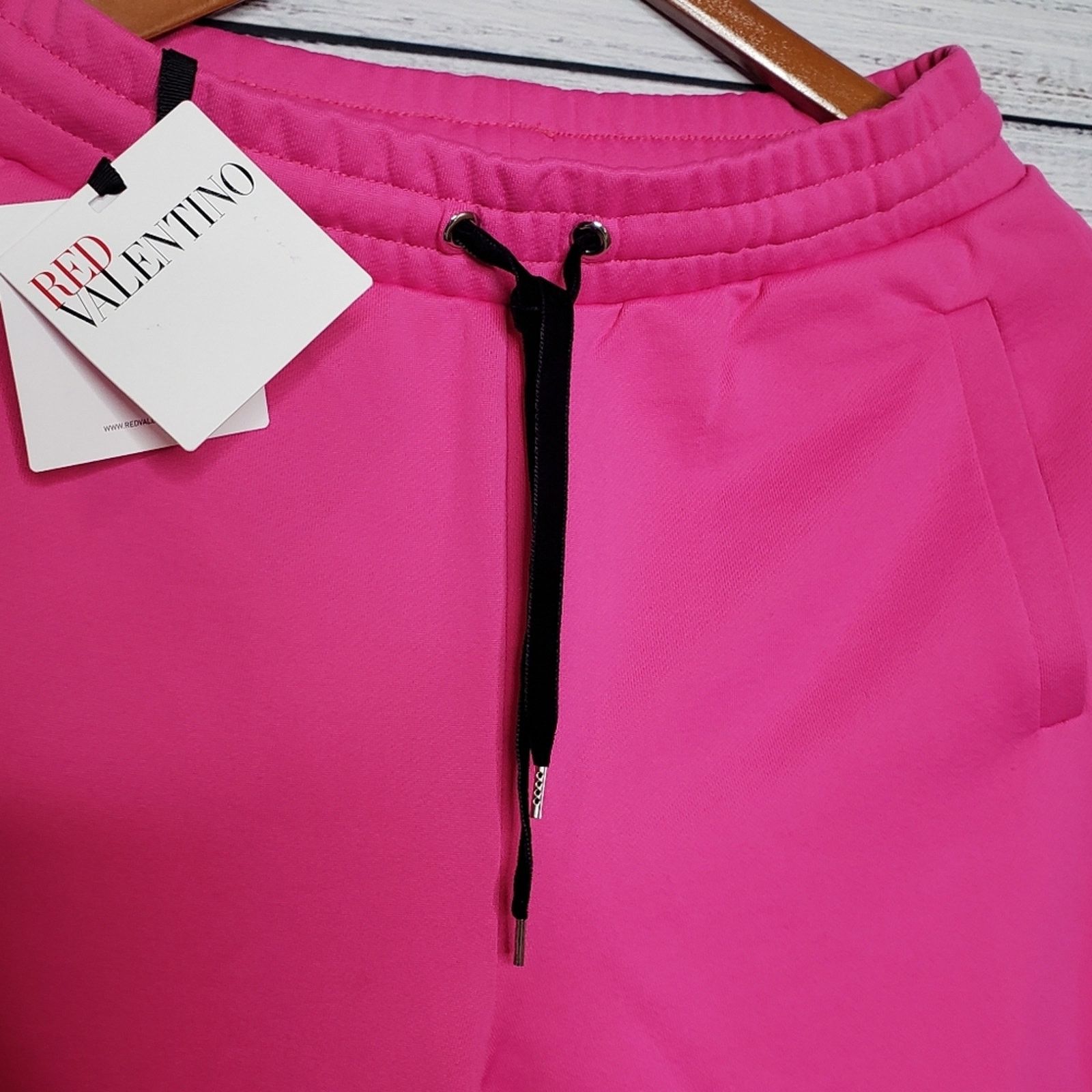 RED Valentino NWT RED Valentino women's track pants joggers S Barbie Pink Size 26" / US 2 / IT 38 - 8 Thumbnail