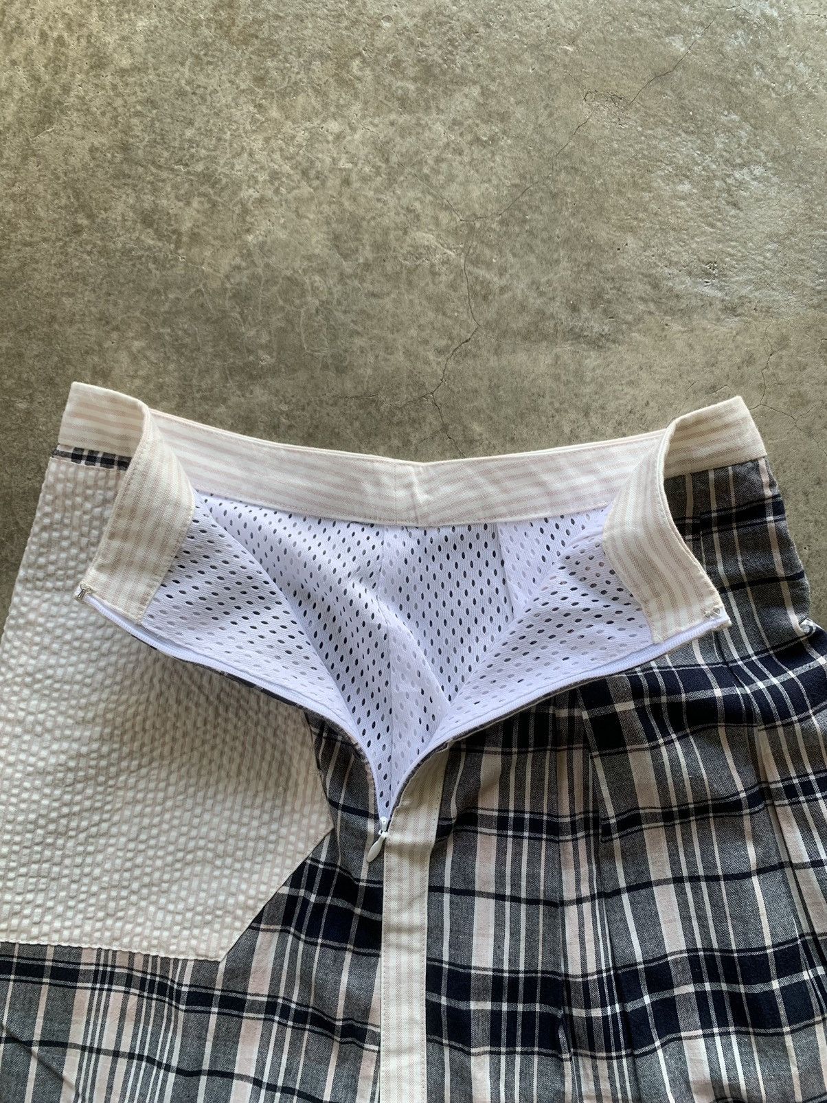 Kings Of Indigo × Thom Browne K.O.I x Thom Browne. nice design maxi shirt Size 25" / US 0 / IT 36 - 8 Thumbnail