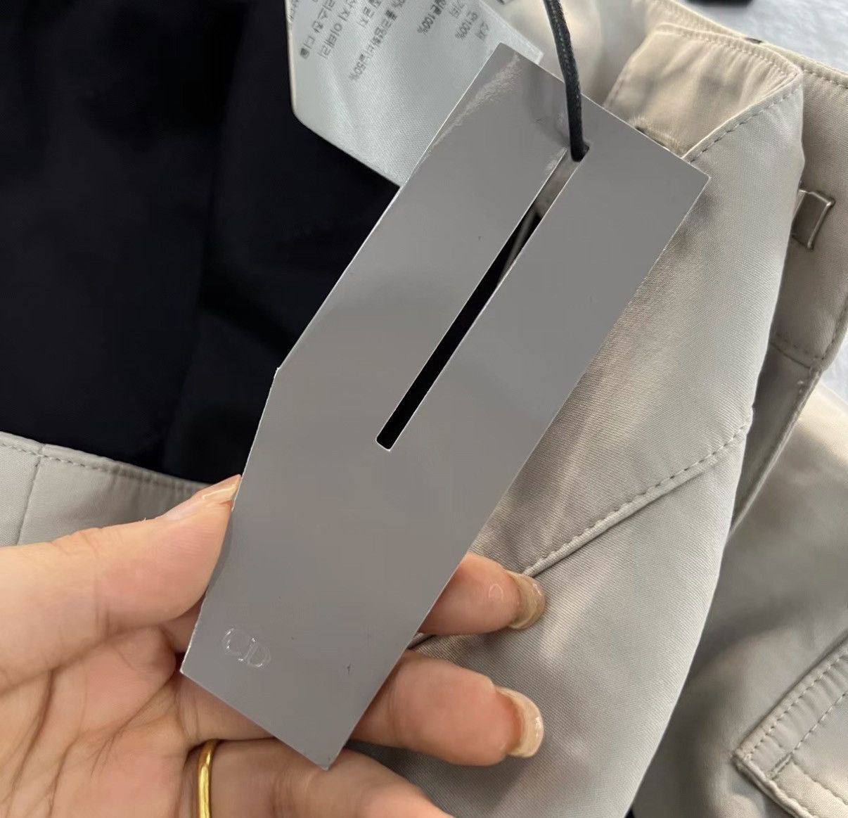 Dior Dior grey pocket cargo pants J41 Size 30" / US 8 / IT 44 - 4 Thumbnail