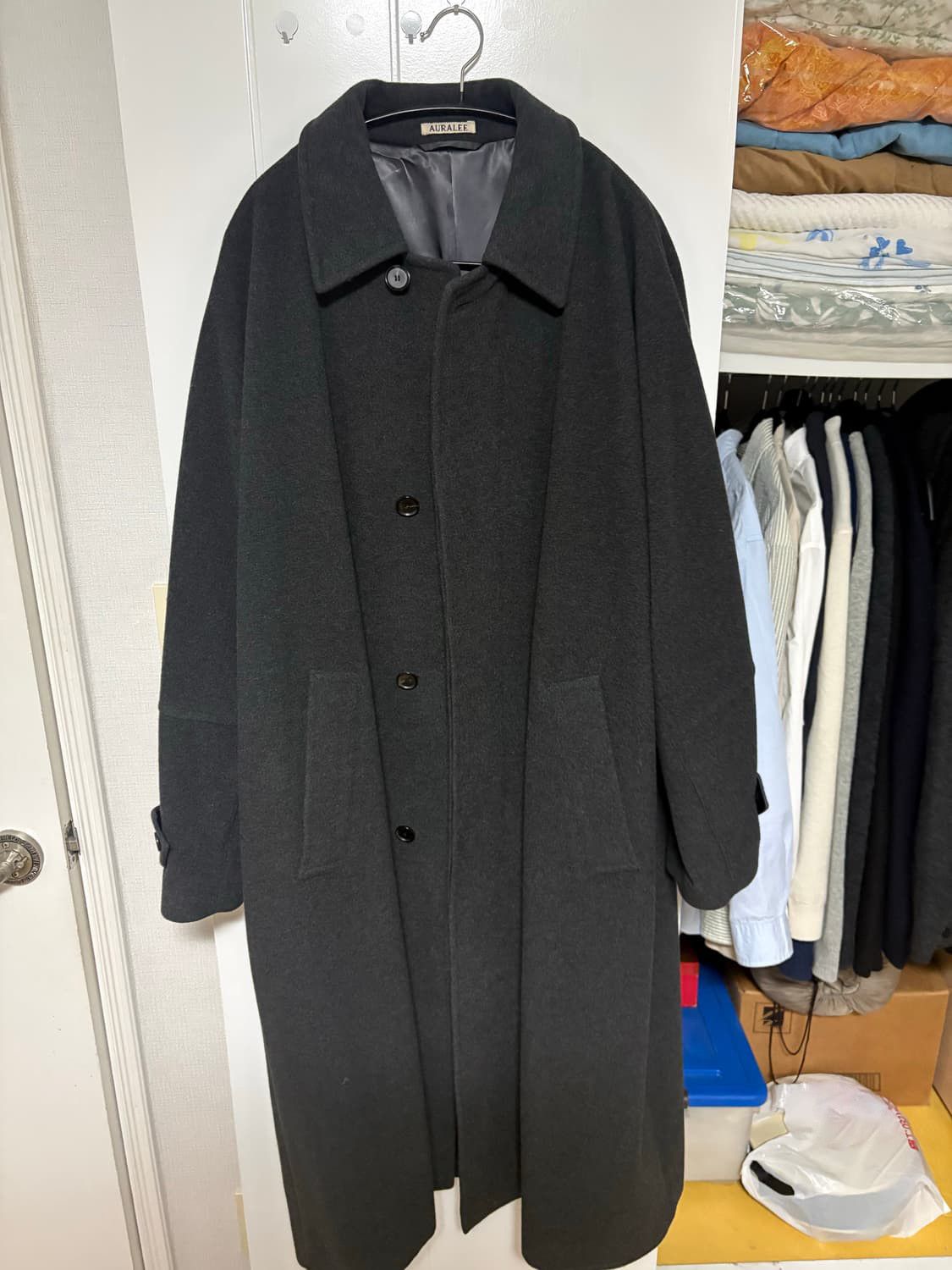 Auralee Auralee 20AW Cashmere Wool Mosser Big Coat | Grailed