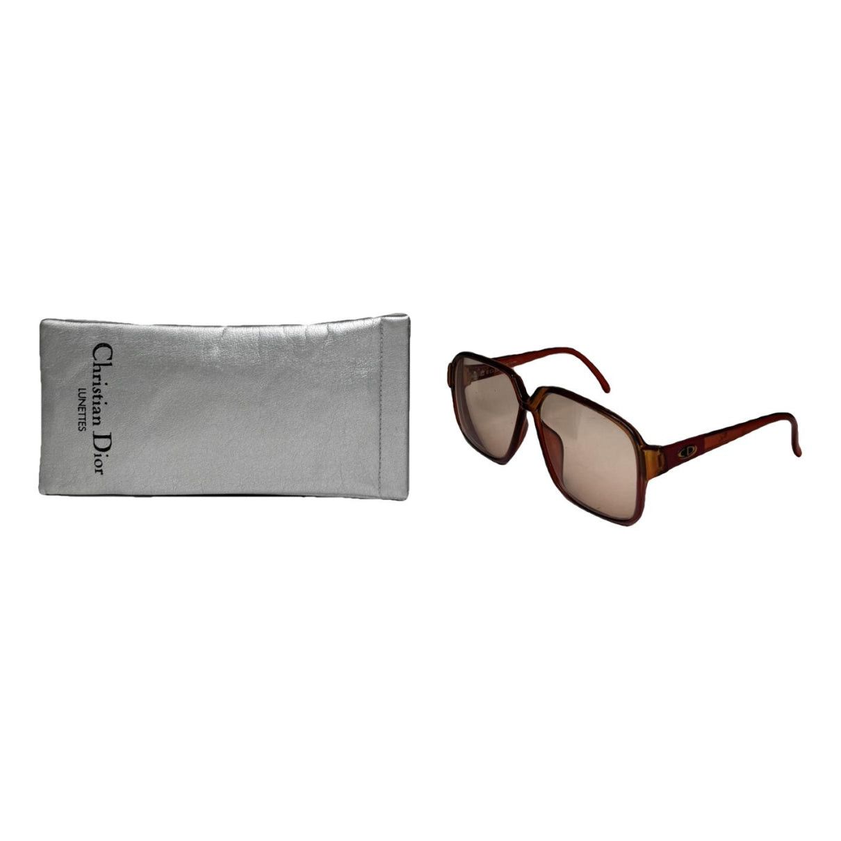 Dior Red Plastic Sunglasses Size ONE SIZE - 1 Thumbnail