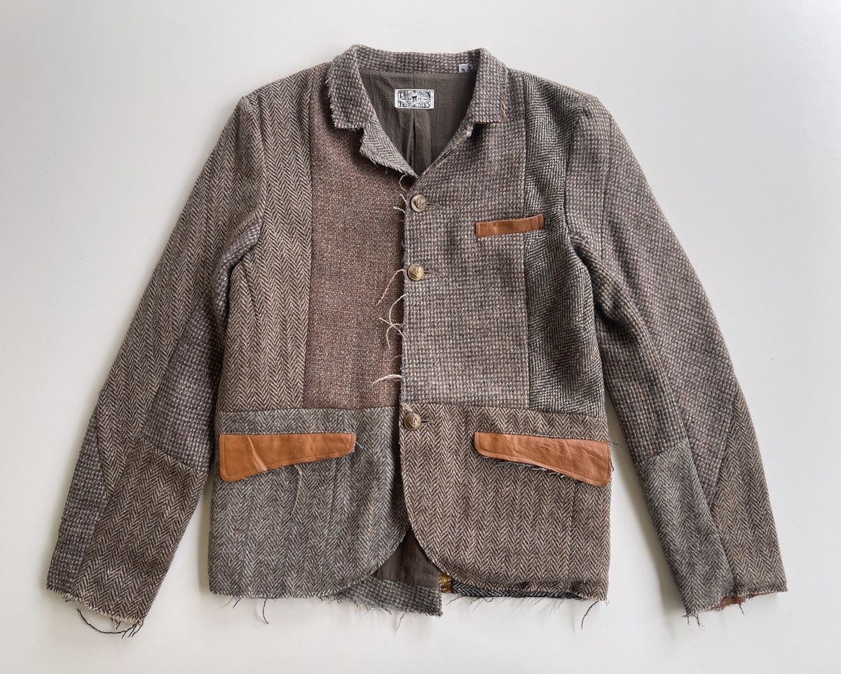 Harris Tweed 80s The Golden Gate Thrifters X HarrisTweed Patchwork Size US S / EU 44-46 / 1 - 4 Thumbnail