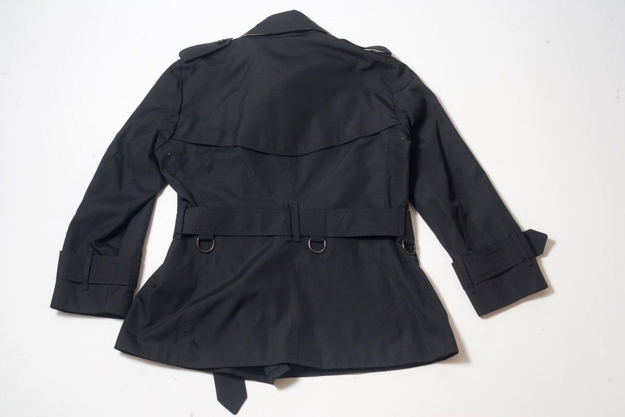 Burberry Burberry Sandringham Short Black Trench Coat Nova Check Size M / US 6-8 / IT 42-44 - 13 Thumbnail