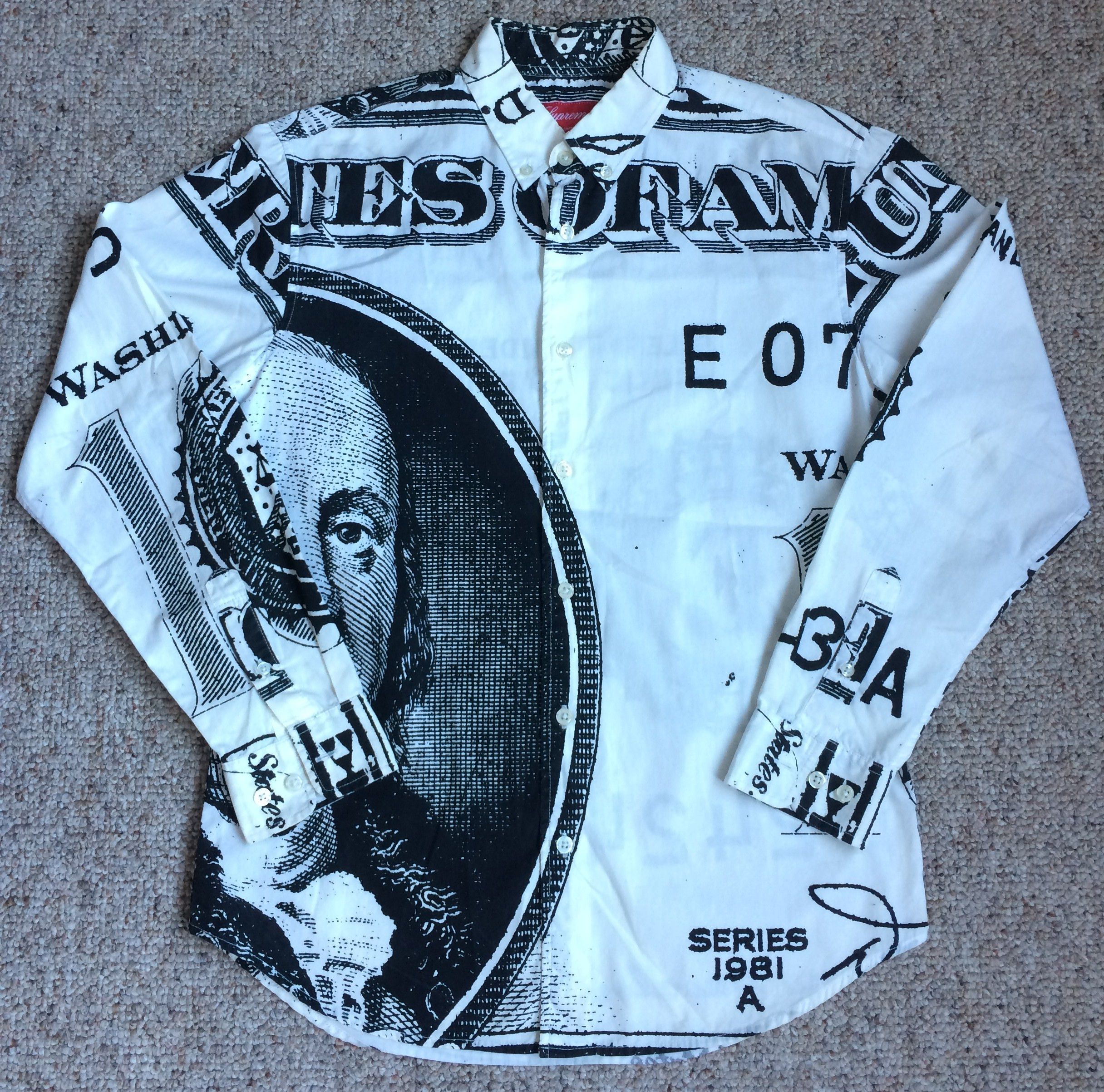 Comme des Garcons × Supreme Supreme x CDG Eyes S/S Shirt | Grailed