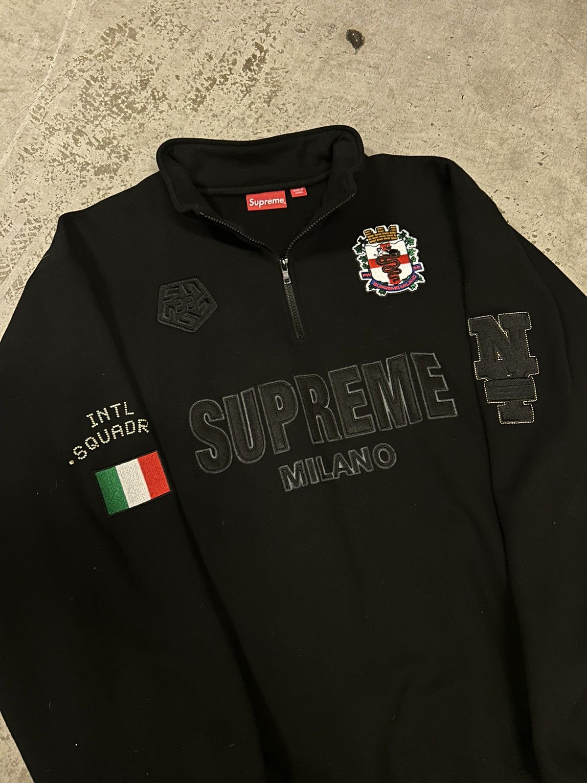 Supreme Milano Half Zip Pullover 