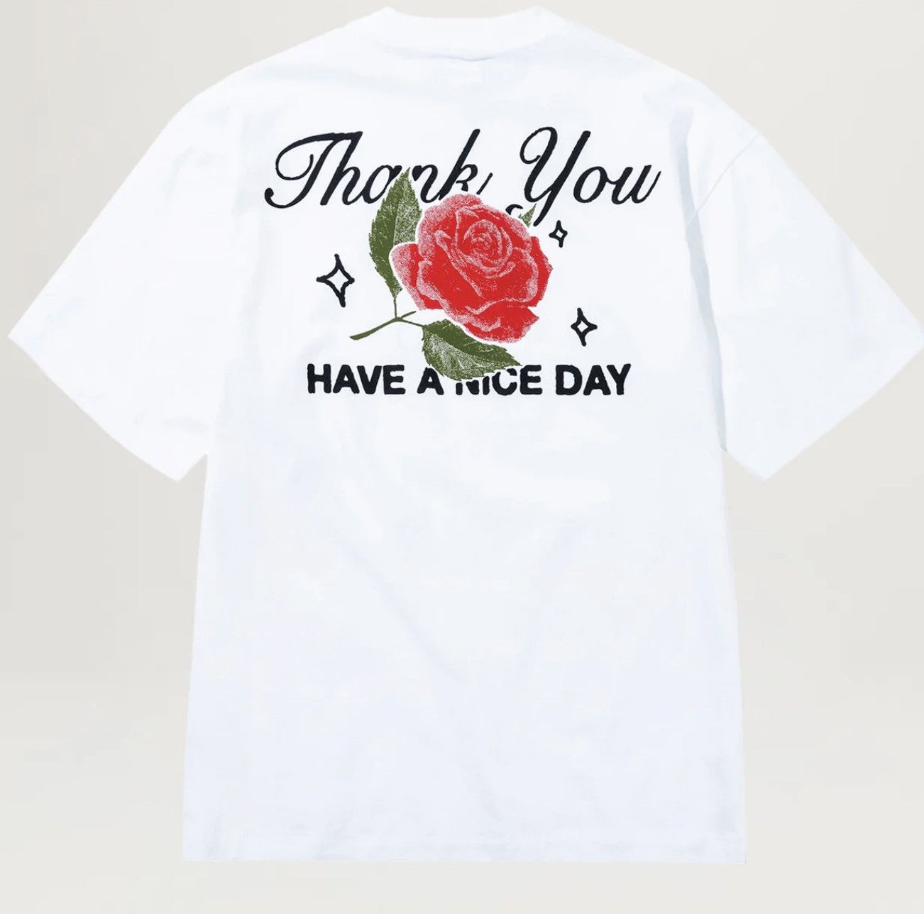Market MARKET THANK YOU NICE DAY TEE (WHITE) Size US XL / EU 56 / 4 - 2 Thumbnail