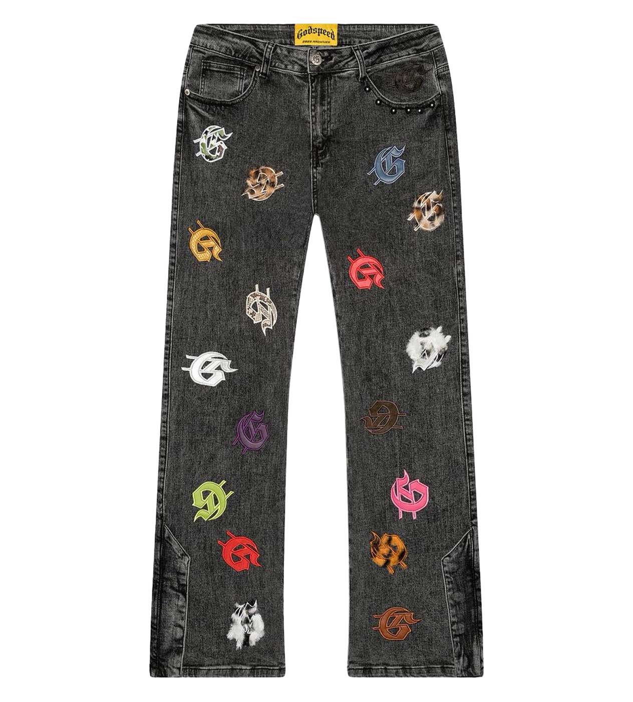 Godspeed Infinity Denim Multi-Color Grey Wash Size US 36 / EU 52 - 1 Thumbnail