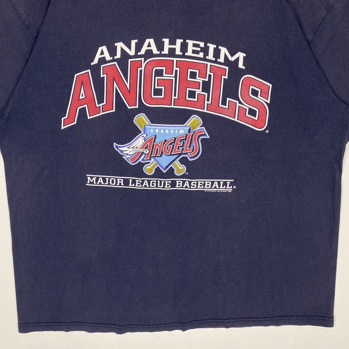 Lee × MLB × Vintage VINTAGE SUNFADED MLB 1999 ANAHEIM ANGELS LA ANGELS TEE Size US XL / EU 56 / 4 - 5 Thumbnail