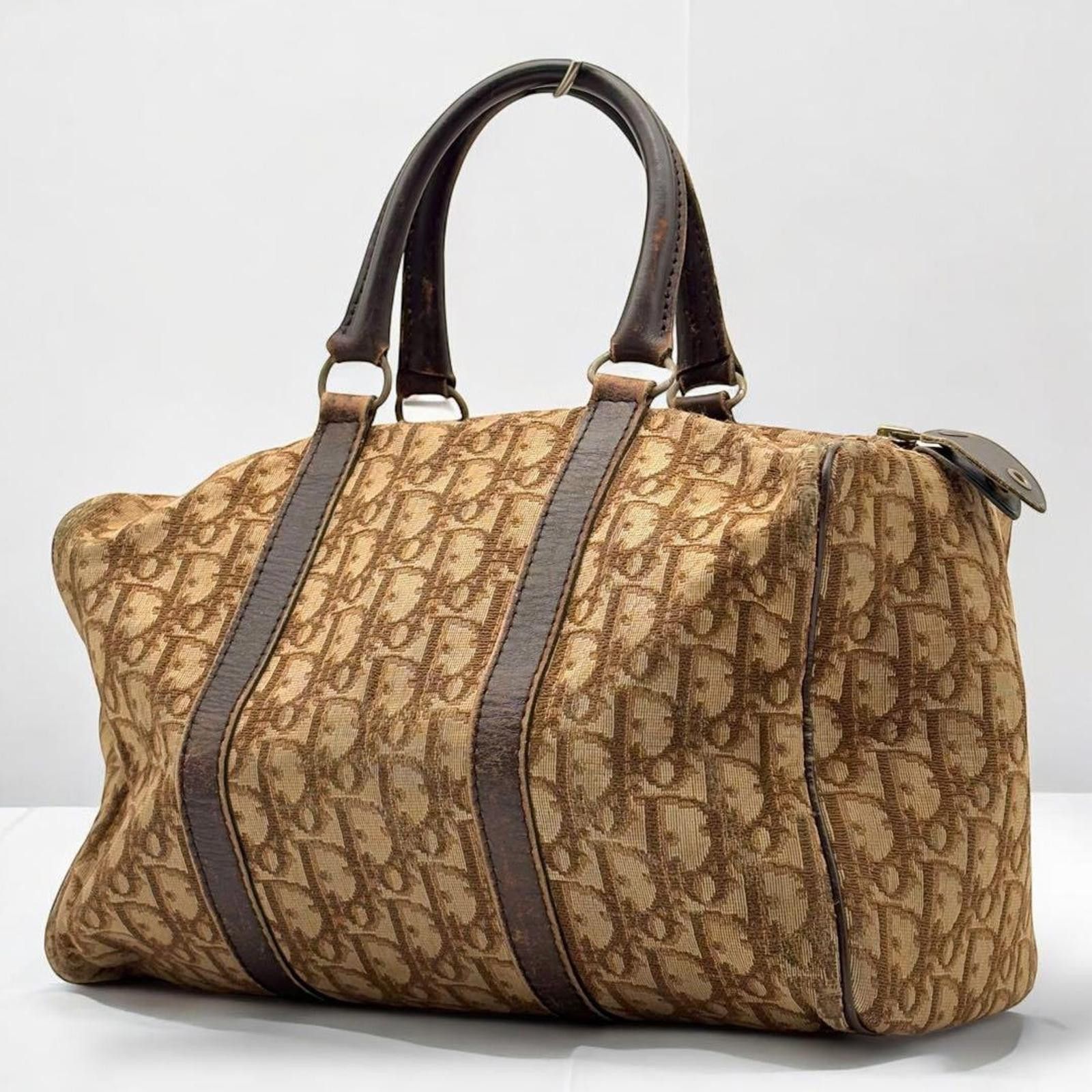 Dior Dior - Vintage Monogram Canvas Tote Bag Size ONE SIZE - 5 Thumbnail