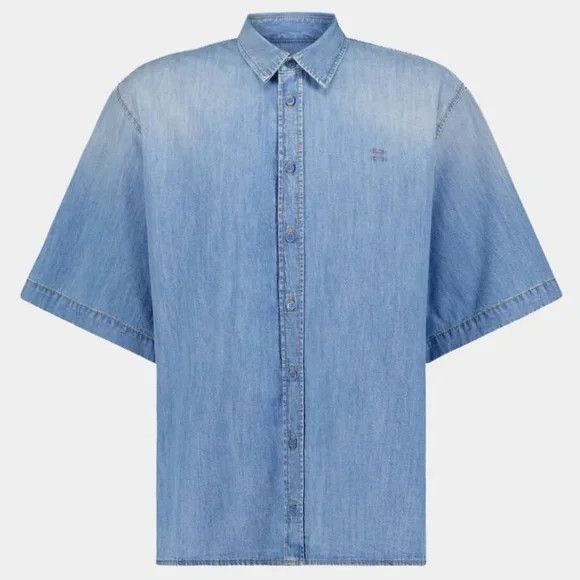 Givenchy Givenchy Denim Shirt – Light Blue - NEW WITH TAGS Size US S / EU 44-46 / 1 - 5 Thumbnail