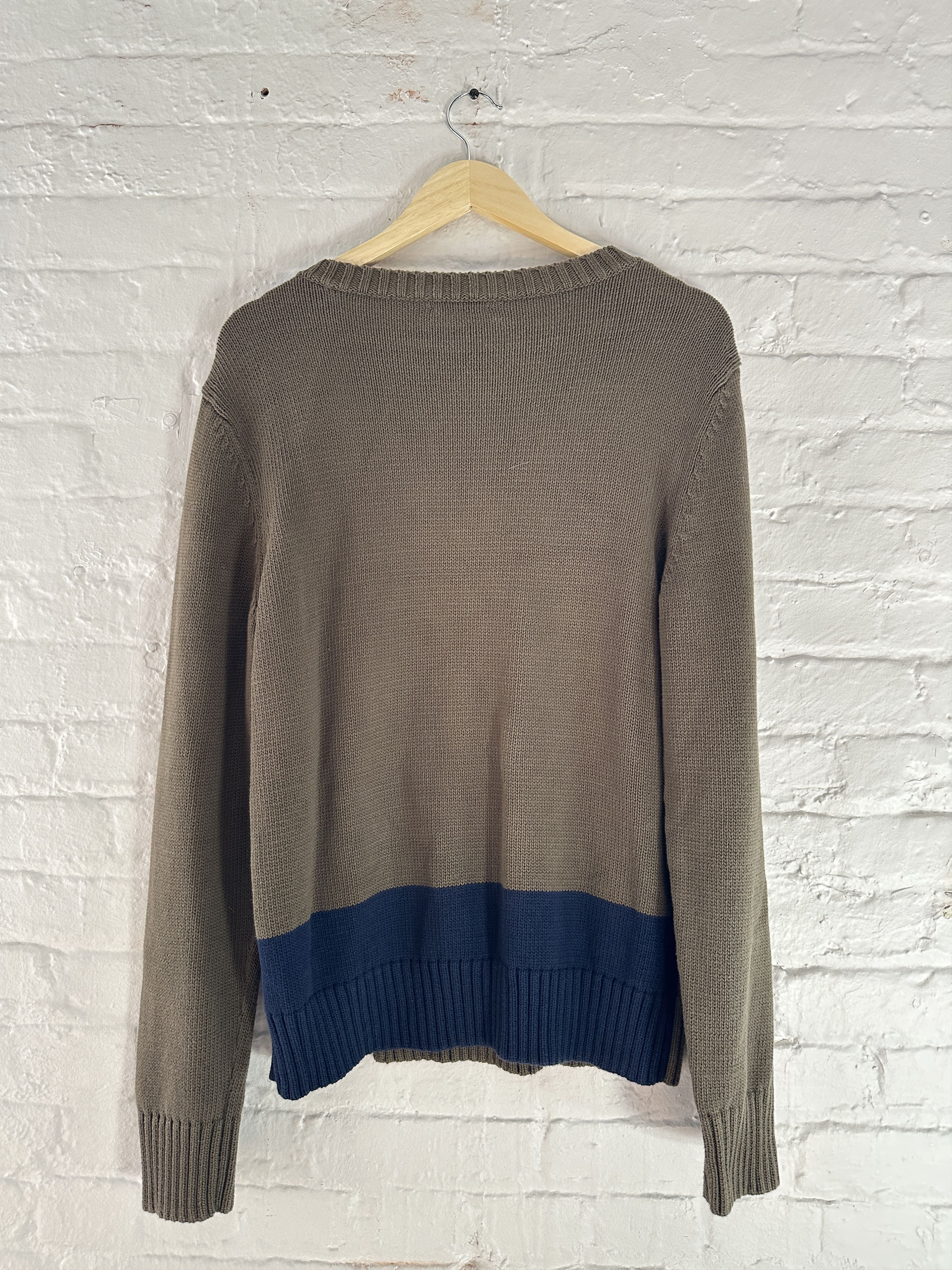 Dries Van Noten Dries Van Noten Military Sweater Size US S / EU 44-46 / 1 - 4 Thumbnail