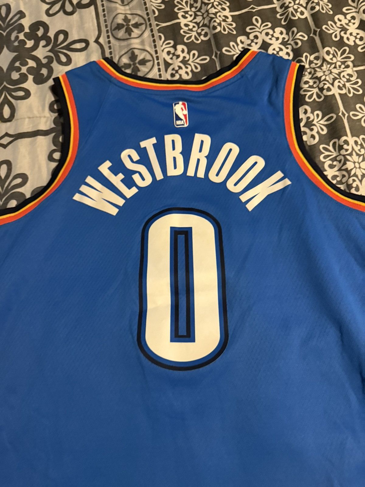 NBA OKC Russell Westbrook Jersey Size US L / EU 52-54 / 3 - 3 Thumbnail
