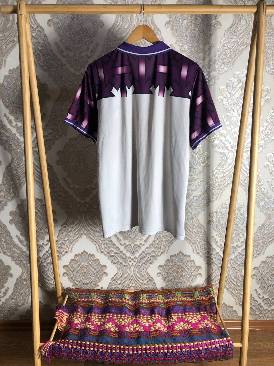 Lotto Sport × Vintage VERY RARE LOTTO FC FIORENTINA ITALY SOCCER JERSEY RETRO Y2K Size US M / EU 48-50 / 2 - 8 Thumbnail