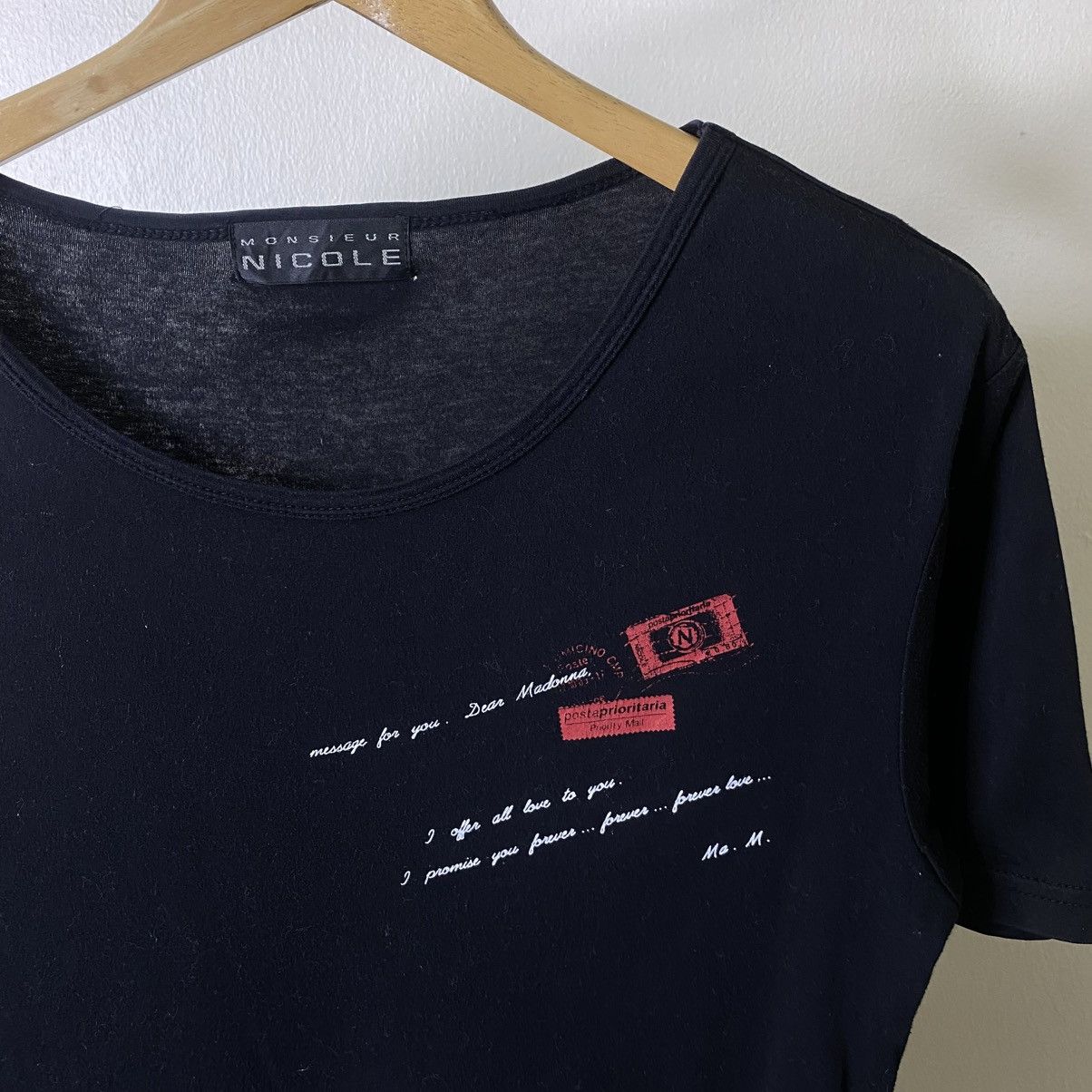 Nicole Club Nicole Monsieur Message For Madonna T Shirt Size US M / EU 48-50 / 2 - 2 Thumbnail