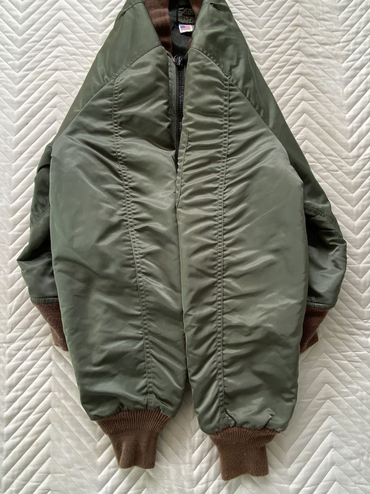 I. Spiewak And Sons Type MA-1 Flight Jacket By I Spiewak & Son Size US L / EU 52-54 / 3 - 7 Thumbnail