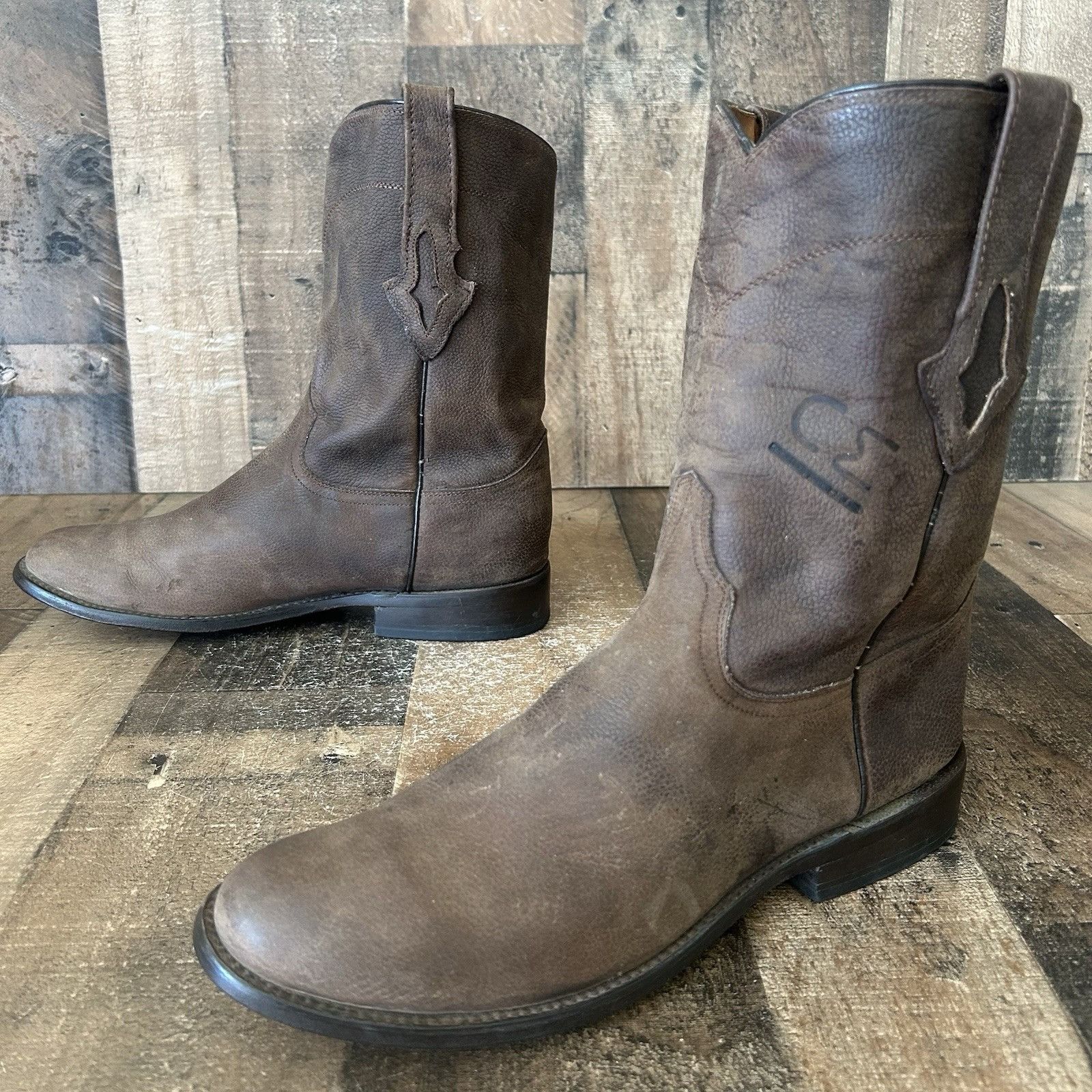 Lucchese Resistol Ranch By Lucchese Western Cowboy Boots Mens 11 D Size US 11 / EU 44 - 1 Thumbnail