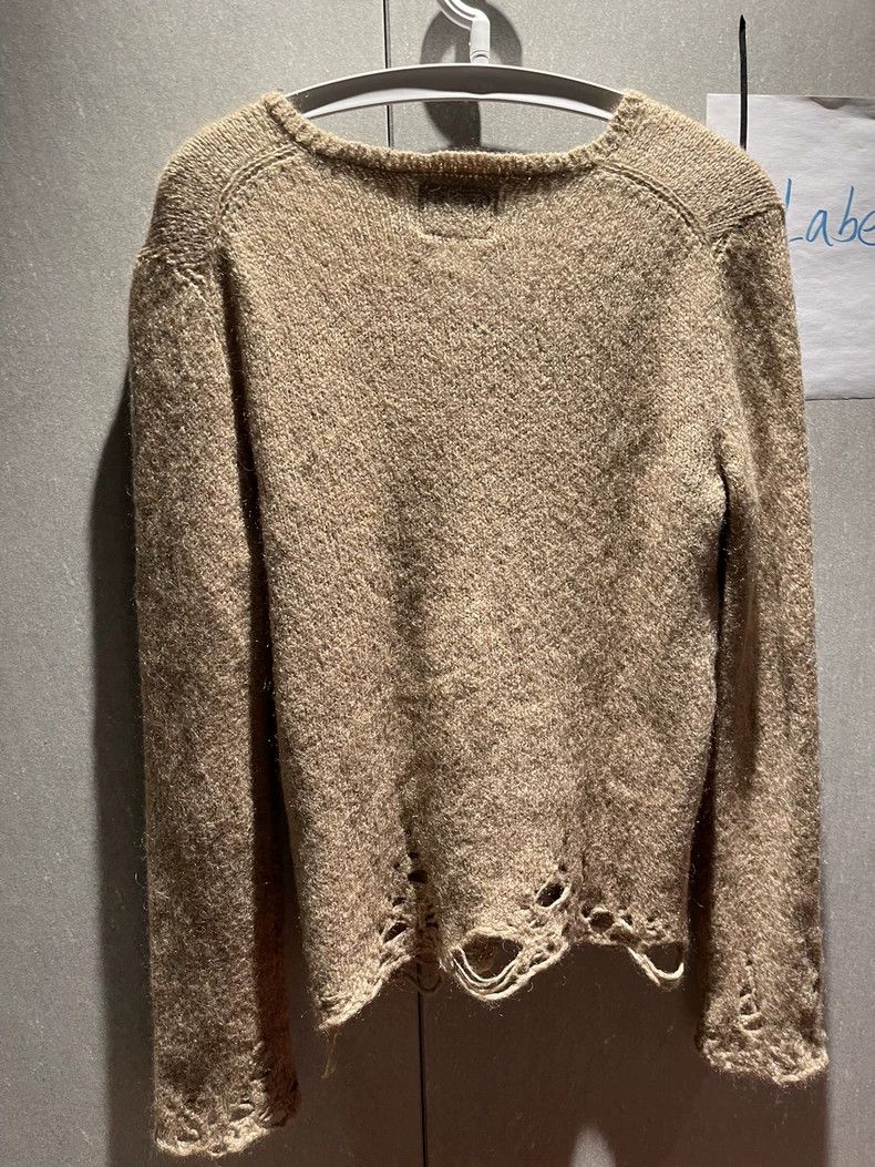 Number (N)ine Number (N)ine Destroy sweater grunge sweater 03aw Spread sw Size US L / EU 52-54 / 3 - 6 Thumbnail