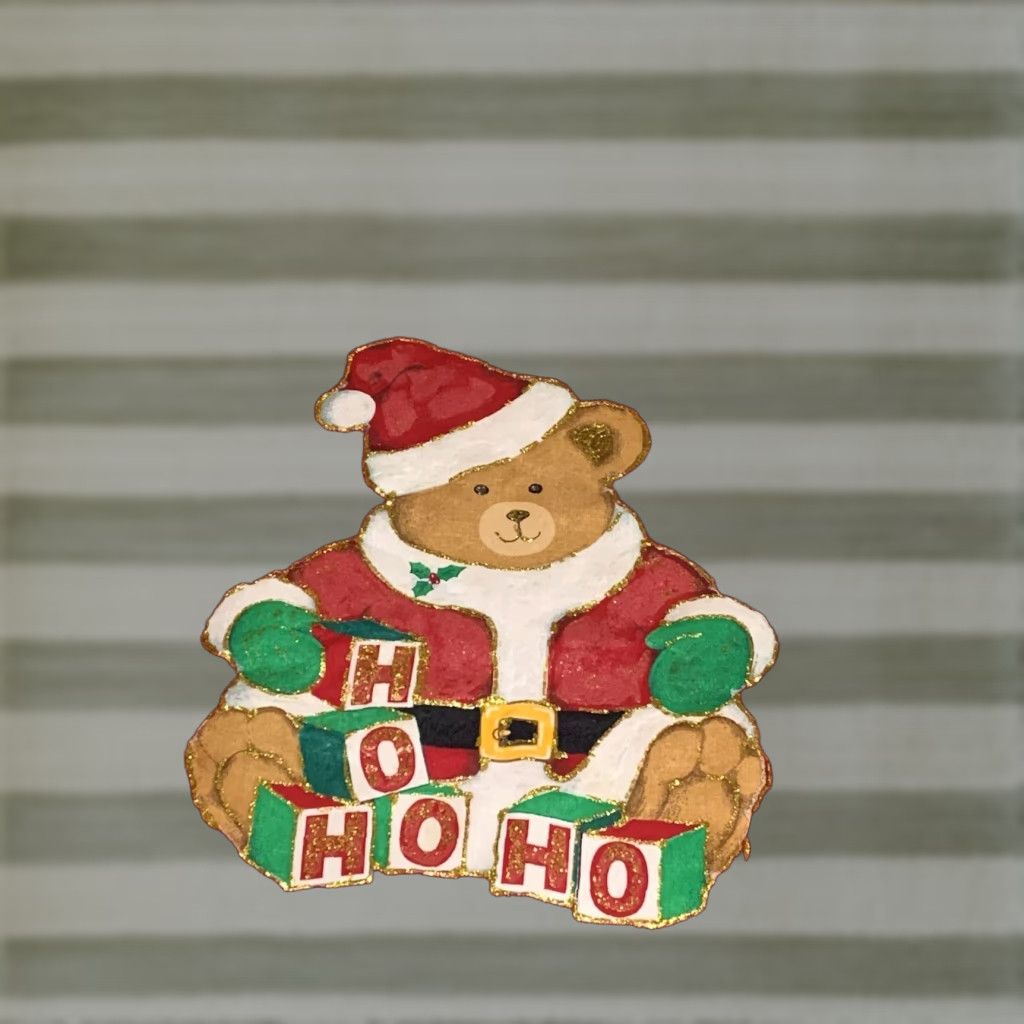 Jerzees VINTAGE Jerzees Christmas Bear HO HO HO Crewneck Sweatshirt XL/L Men’s XL Red Bear Christmas 1990s Hoodie? Size XL / US 12-14 / IT 48-50 - 1 Thumbnail