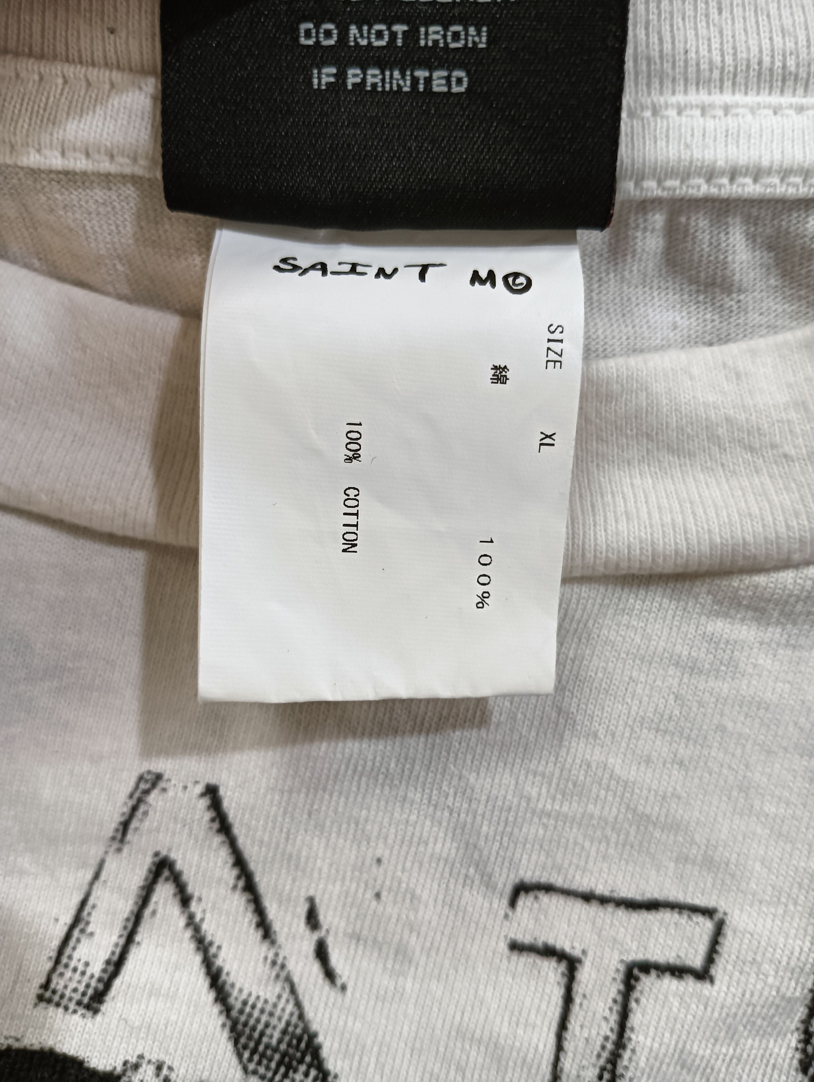 DENIM TEARS × Saint Michael Saint Tears Tee Size US XL / EU 56 / 4 - 5 Thumbnail