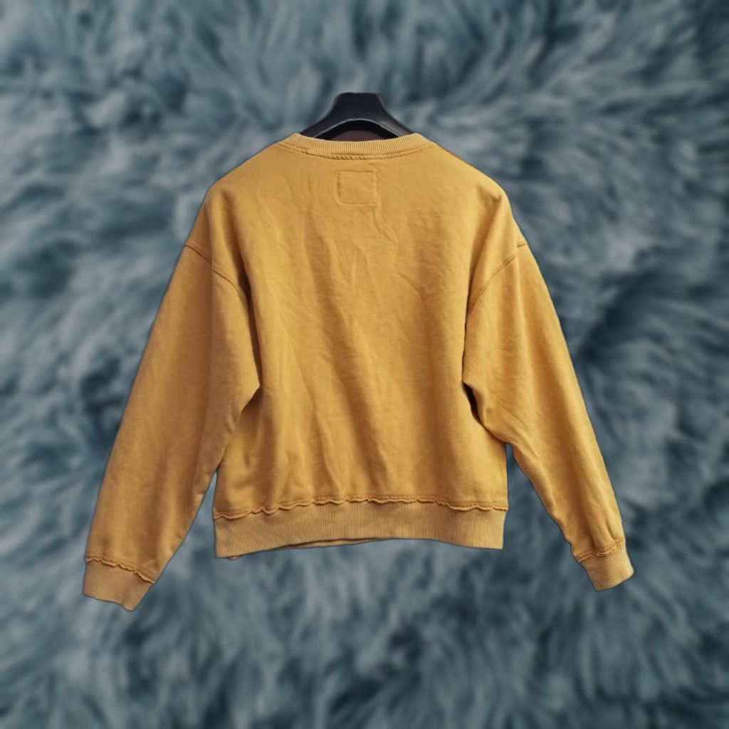 Lucky Brand Lucky Brand Sweatshirt Mustard Yellow Crewneck Women's Size S Pullover Activewear Women Yellow S Size S / US 4 / IT 40 - 1 Thumbnail